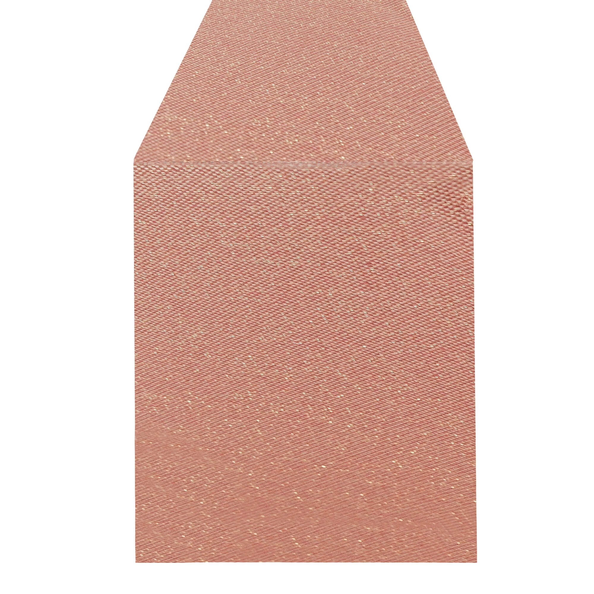 Moderno® Tischläufer Lurex Rosé-Gold – Jacquard-Gewebe mit Glanzeffekt & Fleckschutz, elegant & abwaschbar