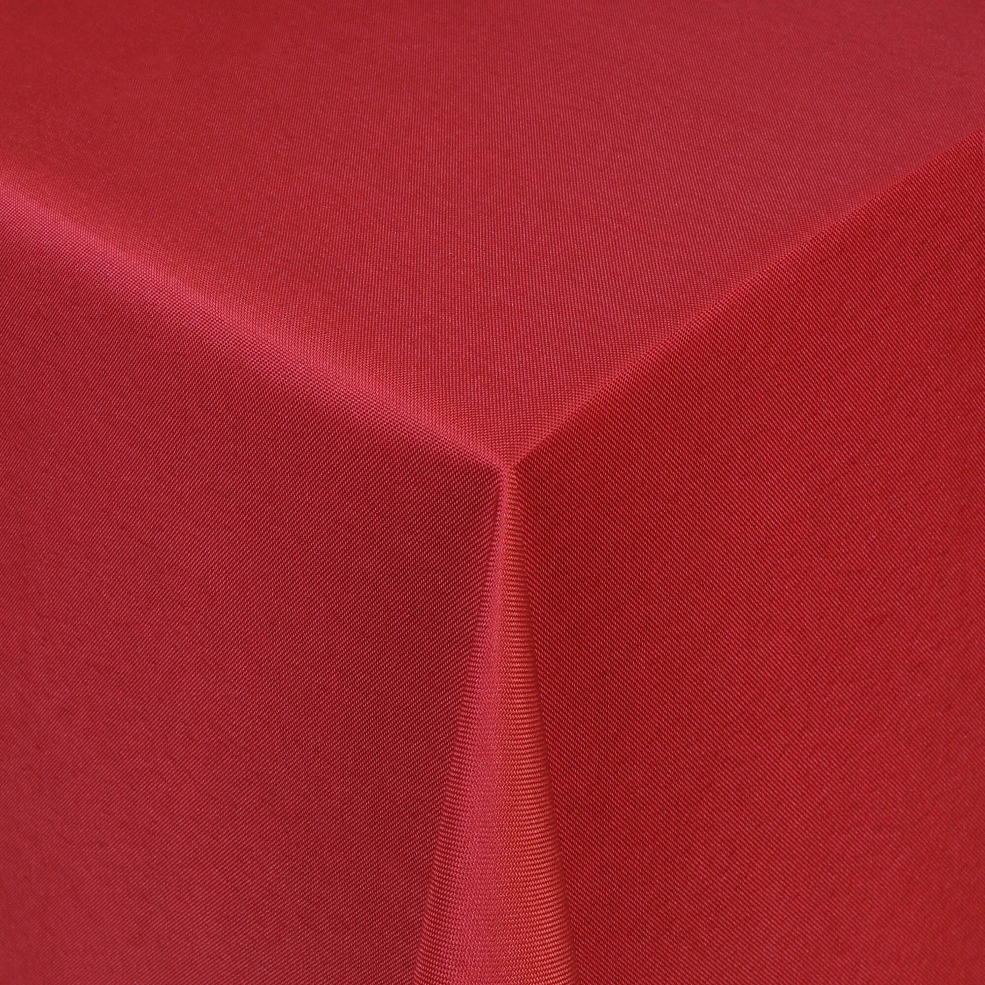 Sonderposten – Moderno® Damast-Tischdecke eckig 80x80 cm einfarbig in Wein-Rot