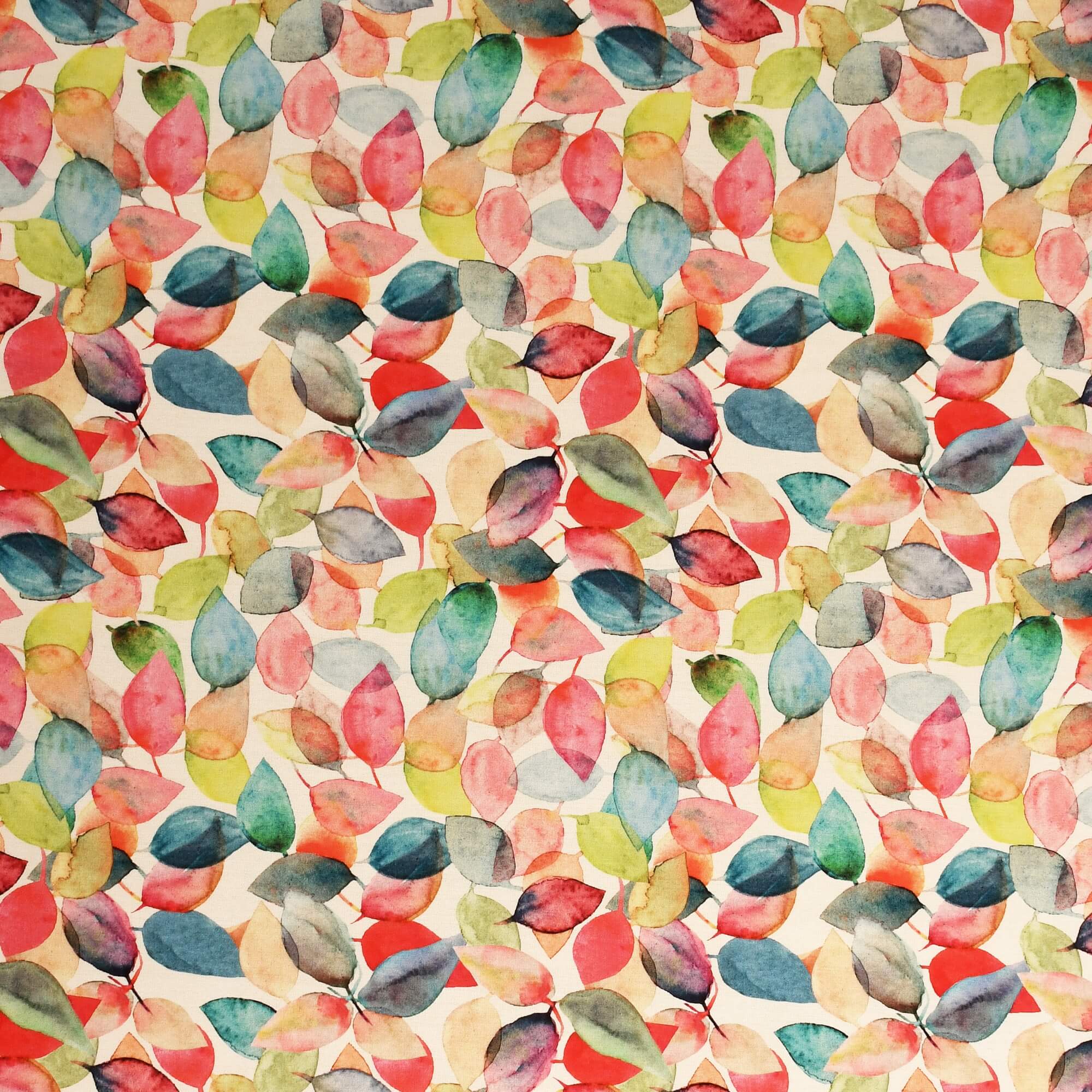 Tischdecke Outdoor abwaschbar Gartentischdecke mit bunten Aquarellblättern Fleckschutz Tischdecke Outdoor abwaschbar Gartentischdecke mit bunten Aquarellblättern Fleckschutz