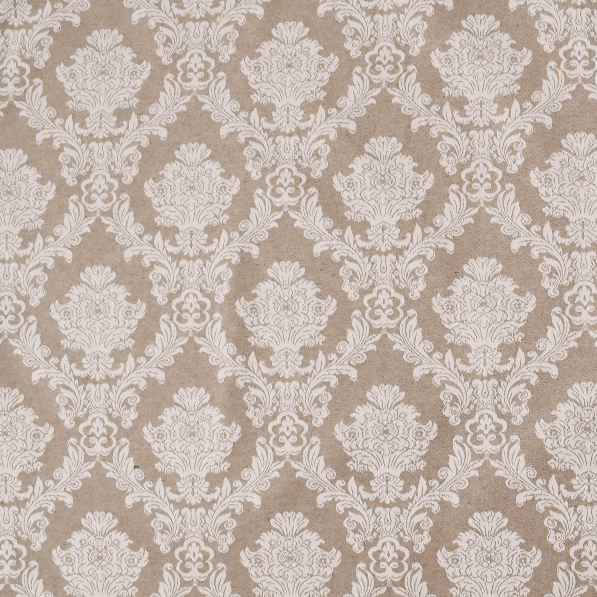 Moderno® Tischläufer Weihnachten Barock Braun-Weiß – Jacquard-Gewebe mit Fleckschutz, festlich & abwaschbar Moderno® Tischläufer Weihnachten Barock Braun-Weiß – Jacquard-Gewebe mit Fleckschutz, festlich & abwaschbar