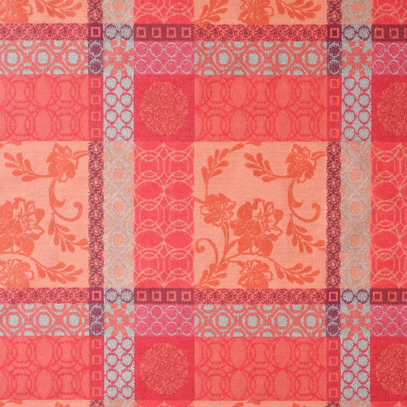 Tischdecken Tivoli 100% Baumwolle mit Fleckschutz in Terra Tischdecken Tivoli 100% Baumwolle mit Fleckschutz in Terra