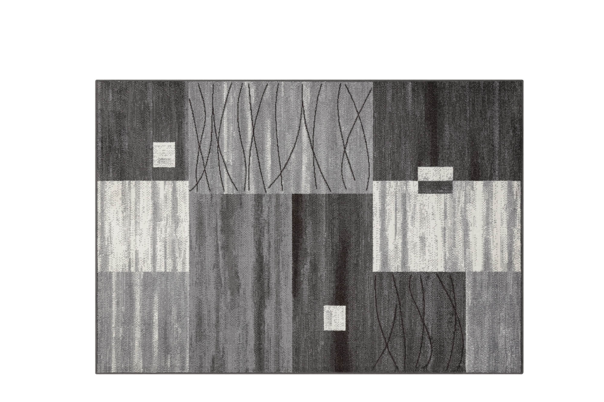 Teppich Ylva – Grau mit Melange-Optik – Kurzflor – strapazierfähig & weich für Schlafzimmer & Flur Teppich Ylva – Grau mit Melange-Optik – Kurzflor – strapazierfähig & weich für Schlafzimmer & Flur