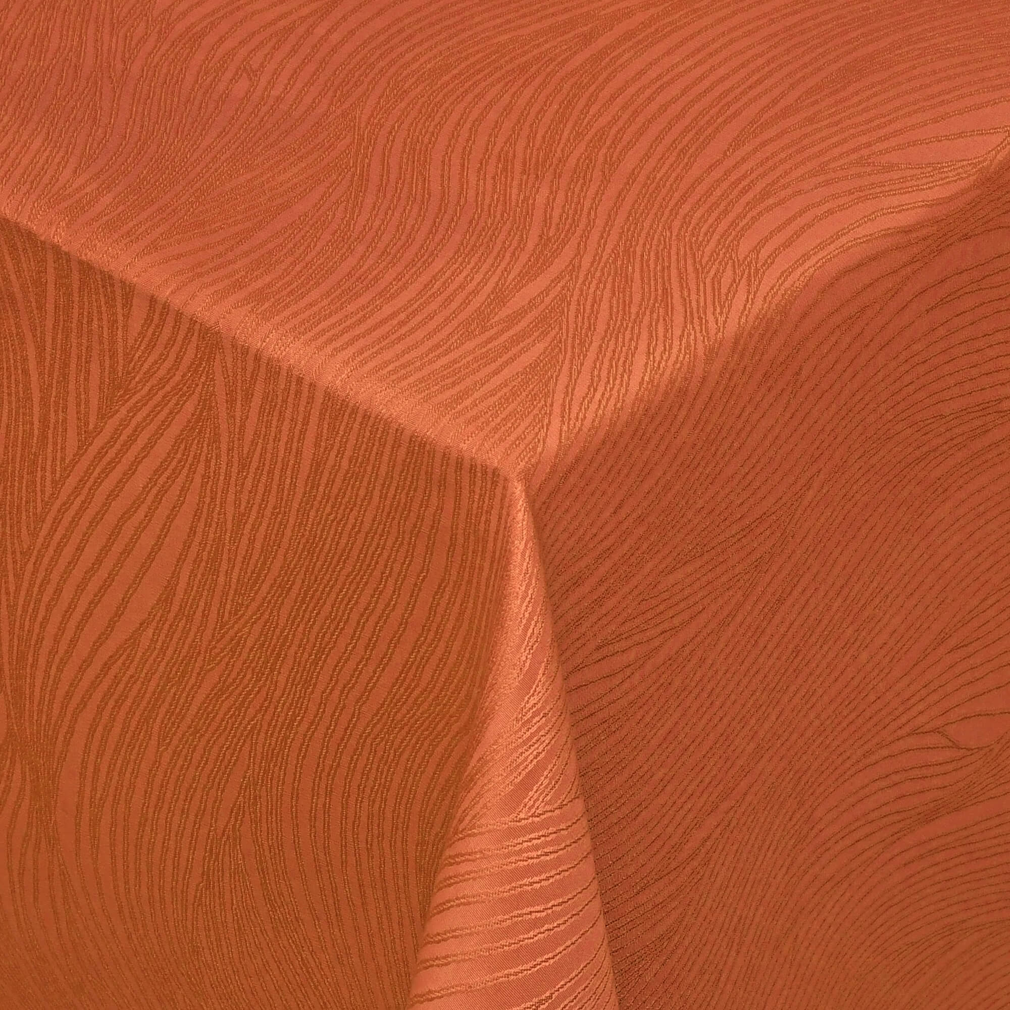 Sonderposten – Moderno® Damast-Tischdecke eckig 80x80 cm Fantasia in Orange Sonderposten – Moderno® Damast-Tischdecke eckig 80x80 cm Fantasia in Orange