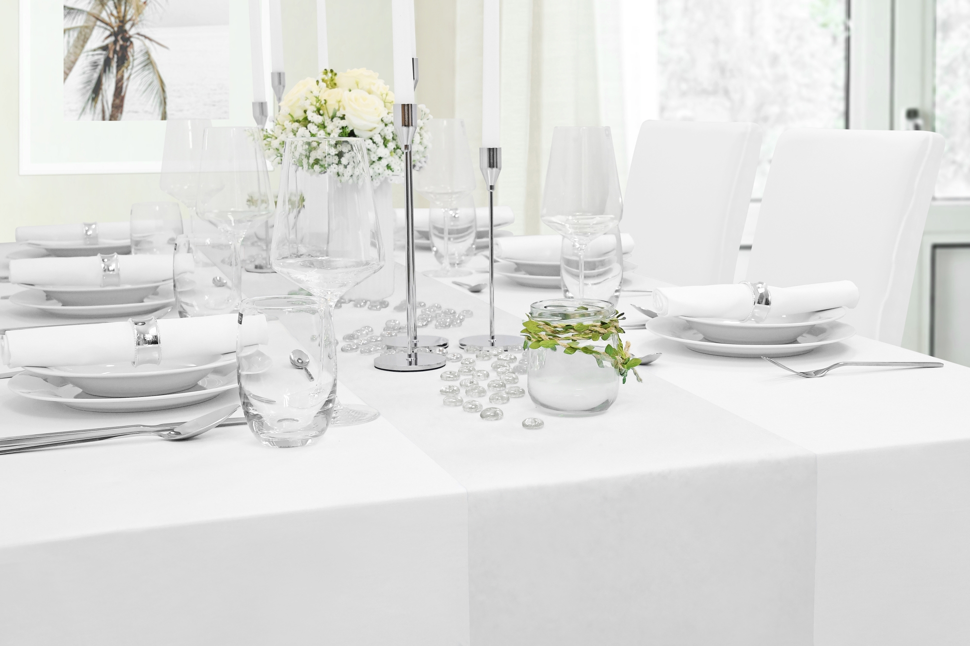 Tischläufer Weiß 25 m Vliesstoff – Modern, Outdoor, Tischdeko für Hochzeit, Party, Fest, Geburtstag, Eventdeko, Feier, Garten, Terrasse, Tischband Tischläufer Weiß 25 m Vliesstoff – Modern, Outdoor, Tischdeko für Hochzeit, Party, Fest, Geburtstag, Eventdeko, Feier, Garten, Terrasse, Tischband