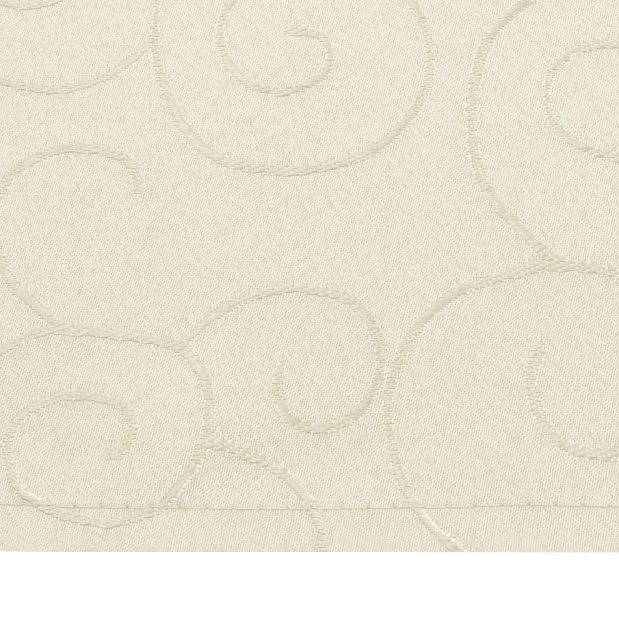 Moderno® Tischdecke Ornamente Damast-Jacquard Creme-Champagner