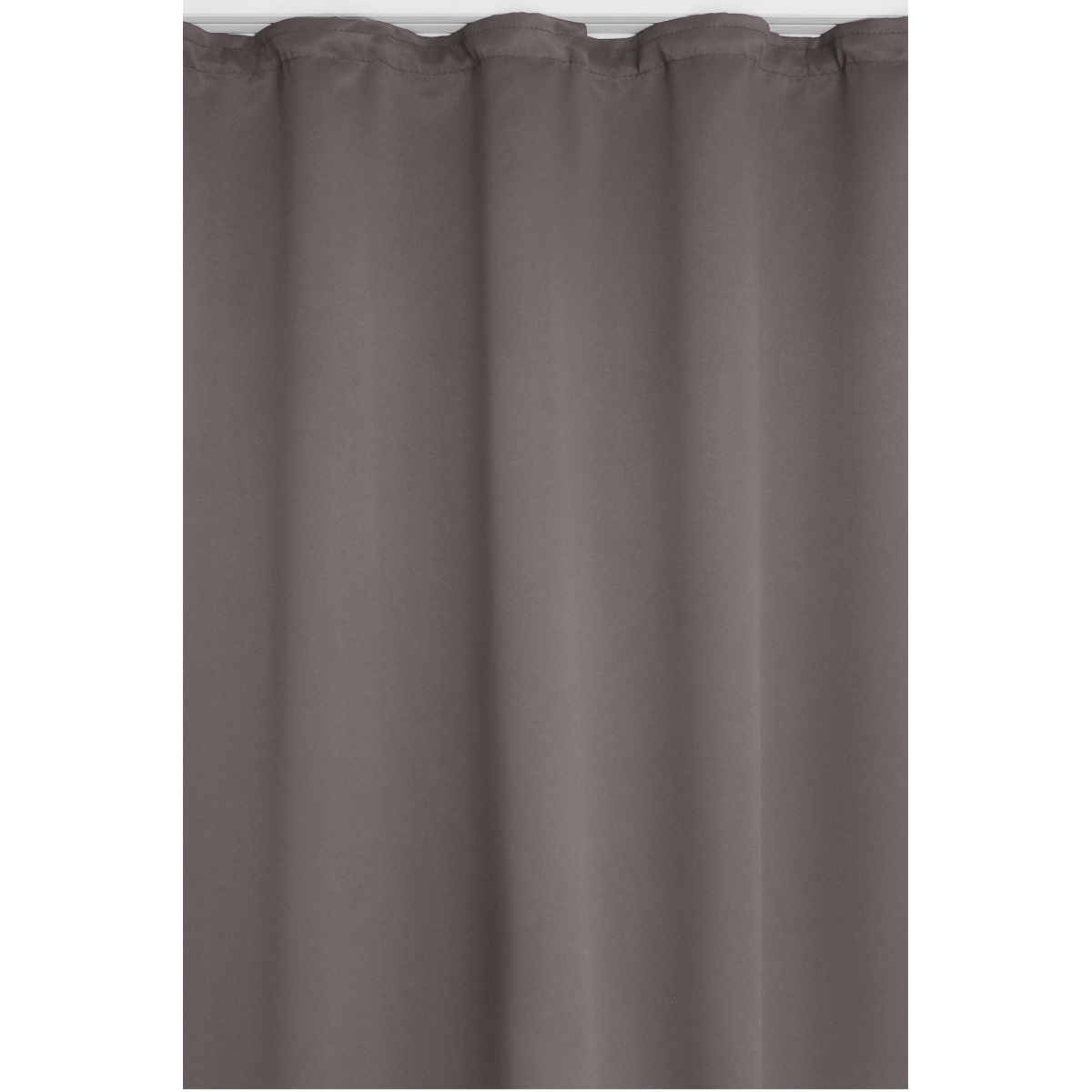 Vorhang Gardine Blickdicht Dekoschal Kräuselband in Taupe Vorhang Gardine Blickdicht Dekoschal Kräuselband in Taupe