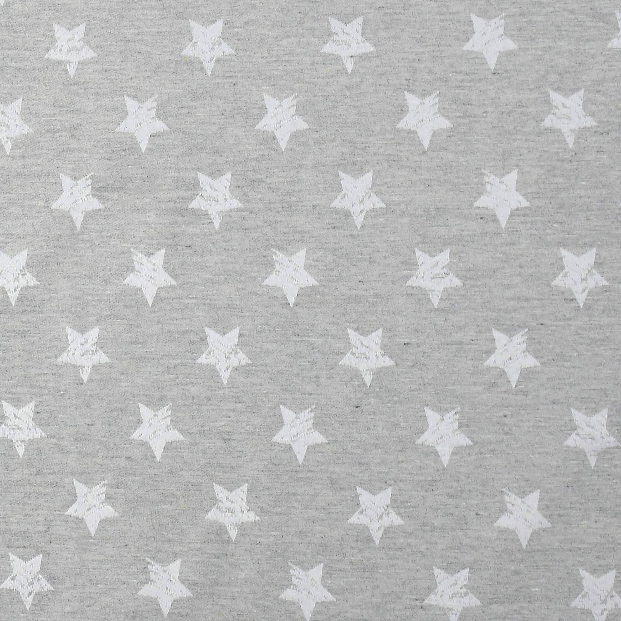 Moderno® Tischläufer Weihnachten Sterne Hellgrau-Weiß – Jacquard-Gewebe mit Fleckschutz, festlich & abwaschbar