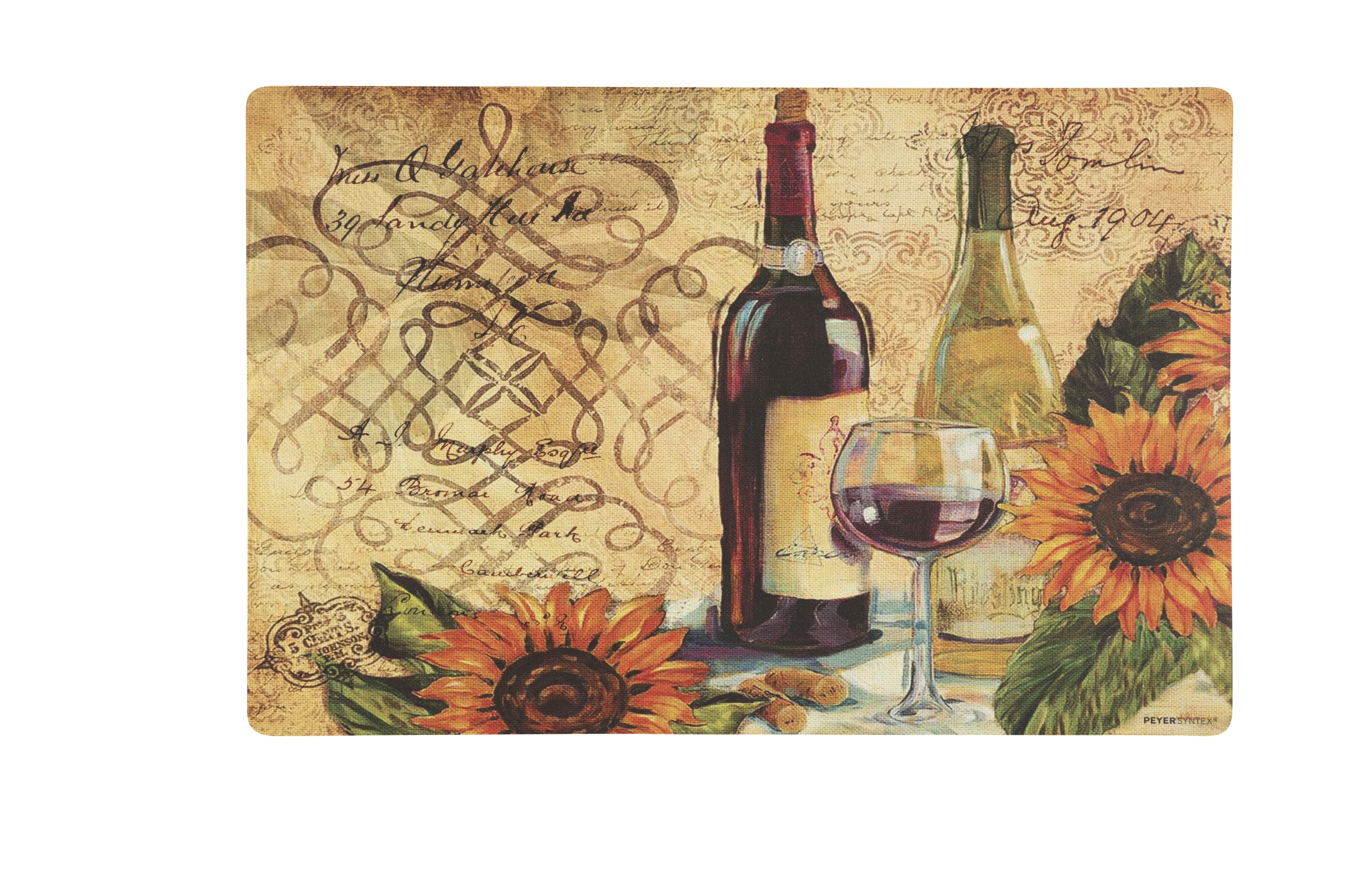 Tischsets Anti-Rutsch 6er-Set Platzsets 30x43 cm Wein Motiv Tischsets Anti-Rutsch 6er-Set Platzsets 30x43 cm Wein Motiv