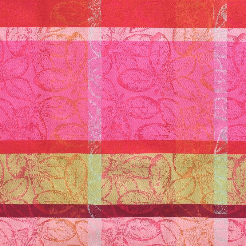 Moderno® Tischdecken Jacquard-Gewebe mit Fleckschutz Mijas Blumenmotiv