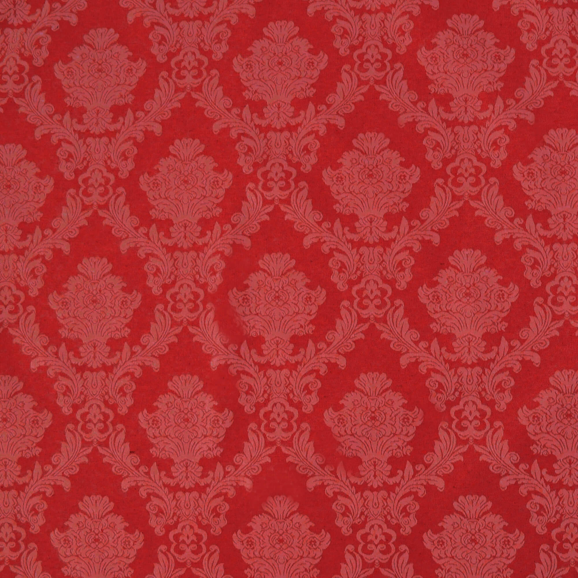 Moderno® Tischdecke Jacquard-Gewebe Weihnachten Weihnachtstischdecke Barock Rot mit Fleckschutz