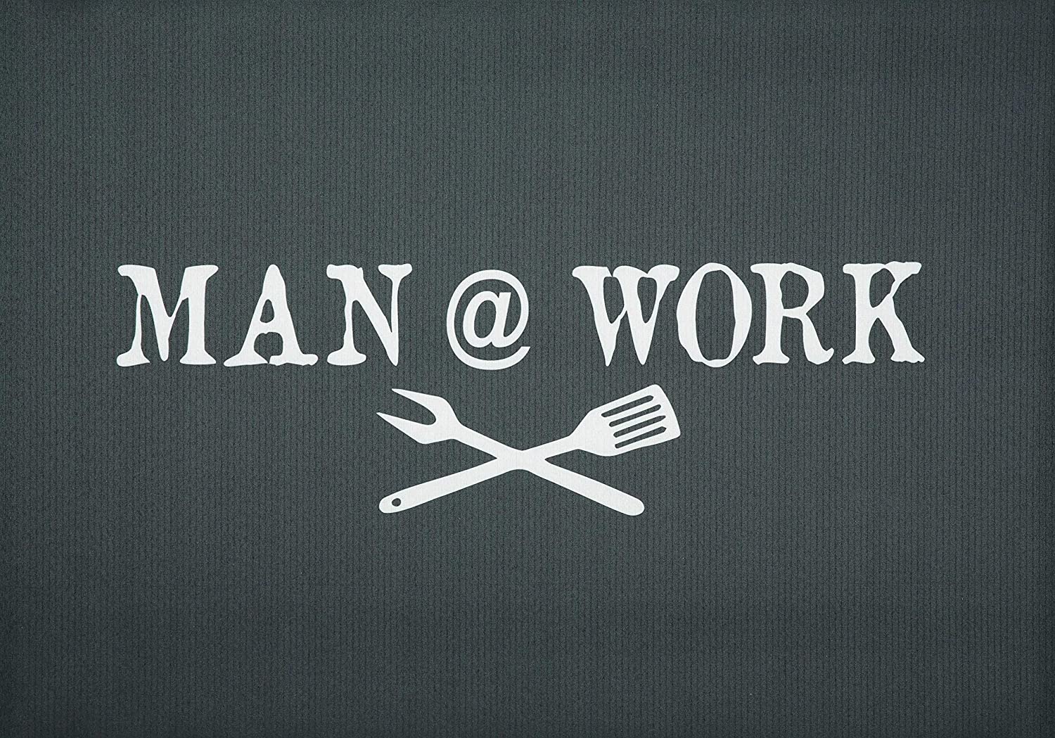 Grillunterlage Grillmatte Bodenschutz Anti-Rutsch Man at Work Grillunterlage Grillmatte Bodenschutz Anti-Rutsch Man at Work