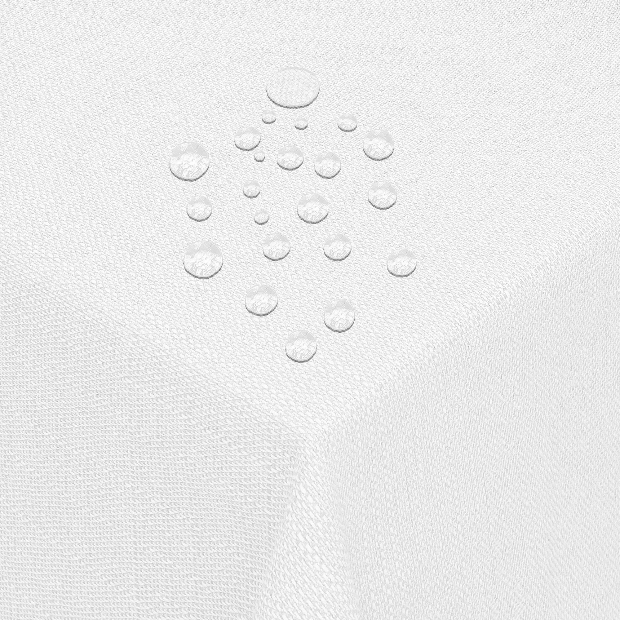 Moderno® Tischdecken Jacquard-Gewebe mit Fleckschutz und Saum Alicante in Weiss