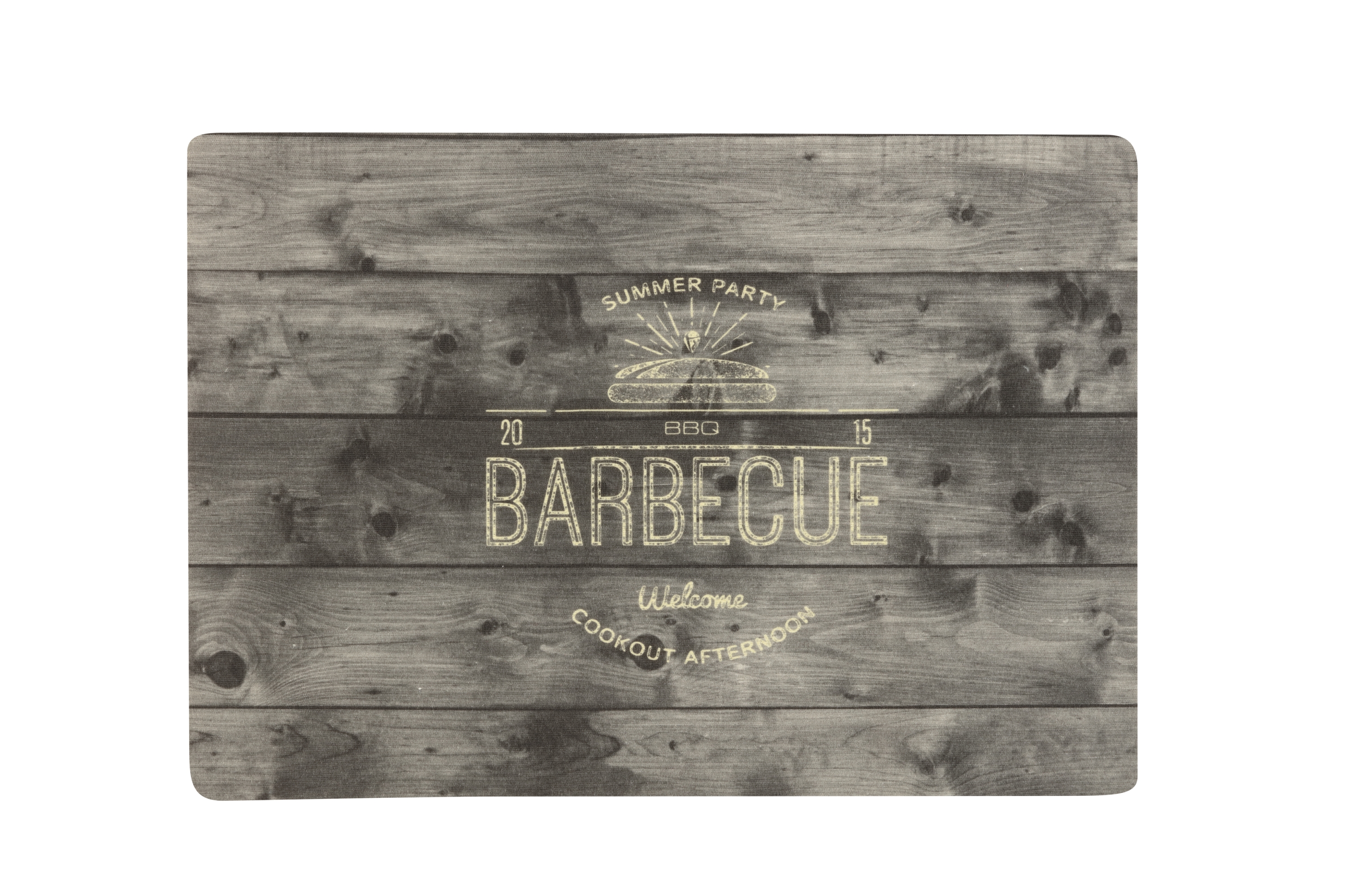 Tischsets Anti-Rutsch BBQ Party 6er-Set Platzsets 30x43 cm Cookout Tischsets Anti-Rutsch BBQ Party 6er-Set Platzsets 30x43 cm Cookout