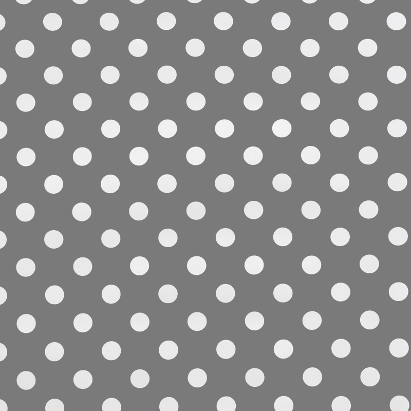 Tischdecke Abwaschbar Wachstuch Pünktchen Grau Weiss im Wunschmaß