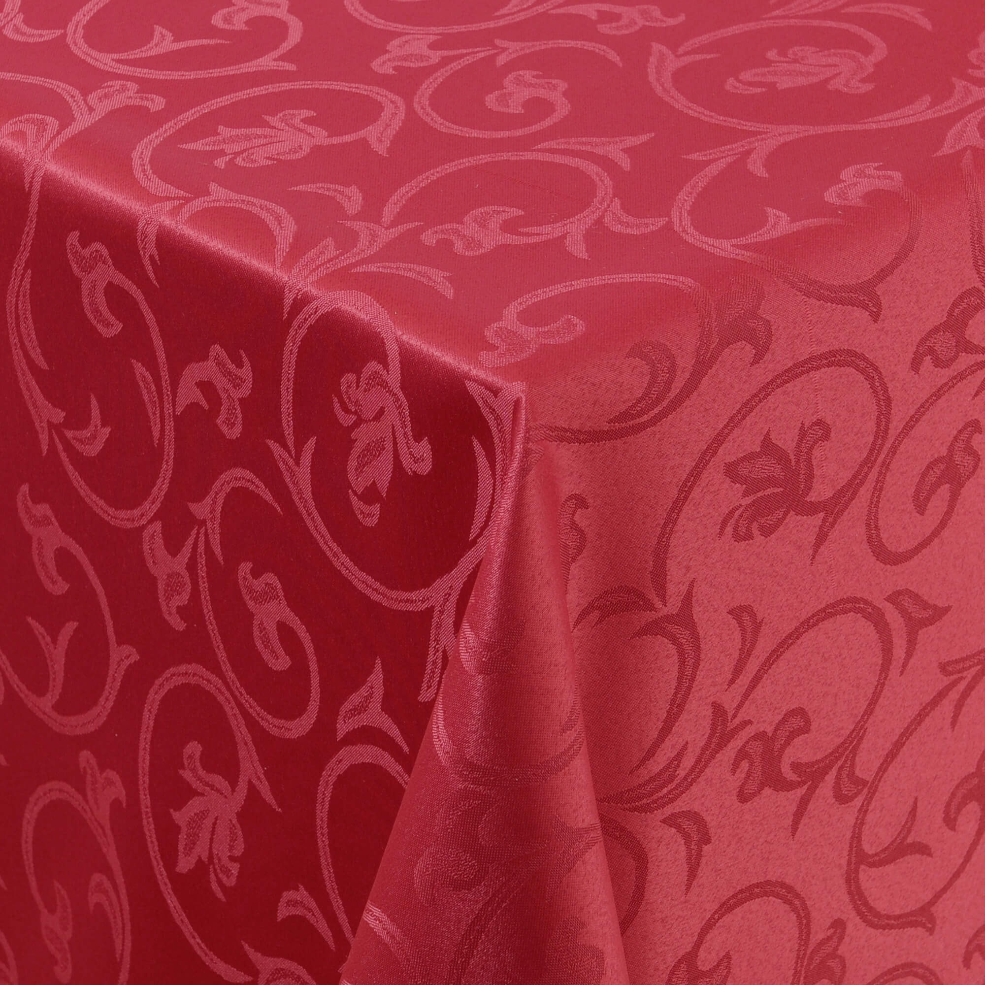 Moderno® Tischdecke Barock Damast-Jacquard Wein-Rot