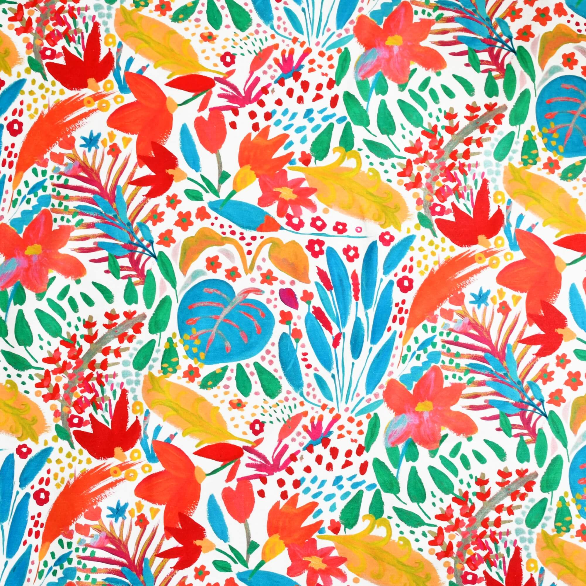 Moderno® Abwaschbare Tischdecke mit Fleckschutz - Leinenoptik, Buntes Aquarell-Blumenmuster Moderno® Abwaschbare Tischdecke mit Fleckschutz - Leinenoptik, Buntes Aquarell-Blumenmuster