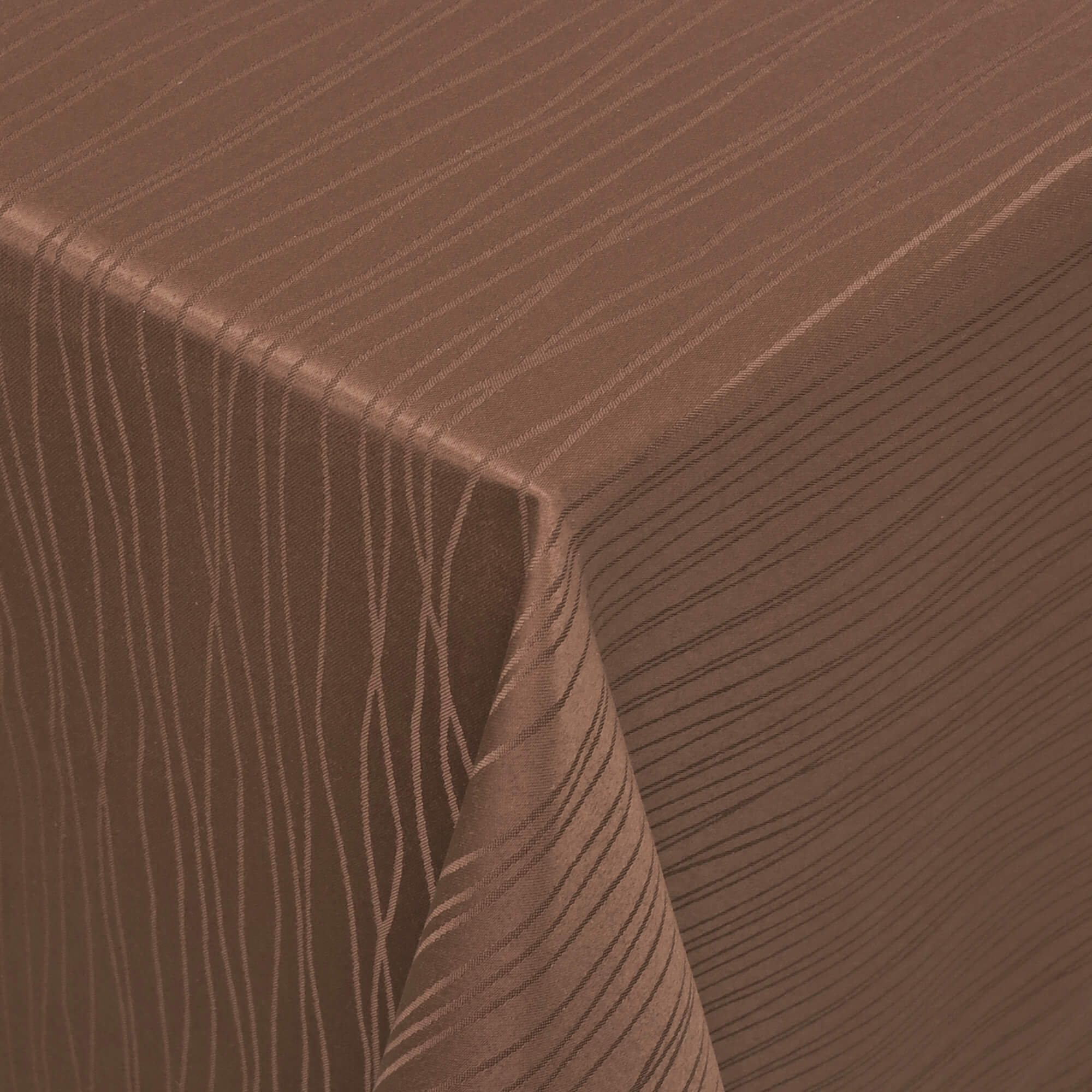 Sonderposten – Moderno® Damast-Tischdecke eckig 80x80 cm Sultan in Dunkel-Braun Sonderposten – Moderno® Damast-Tischdecke eckig 80x80 cm Sultan in Dunkel-Braun