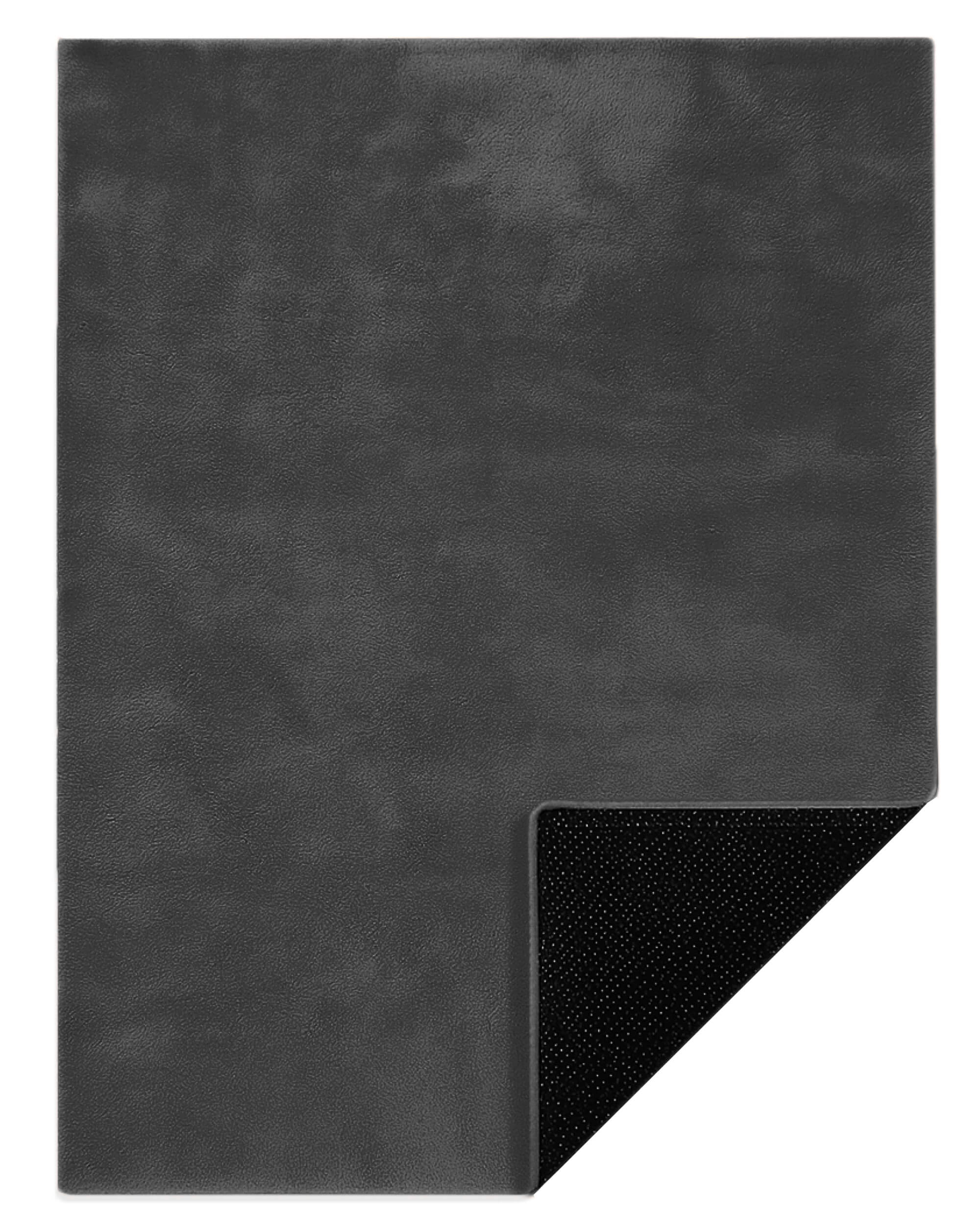 Moderno® Kurzflor Teppich Anthrazit – Weicher Wohnzimmer Teppich, modern & waschbar mit rutschhemmender Rückseite