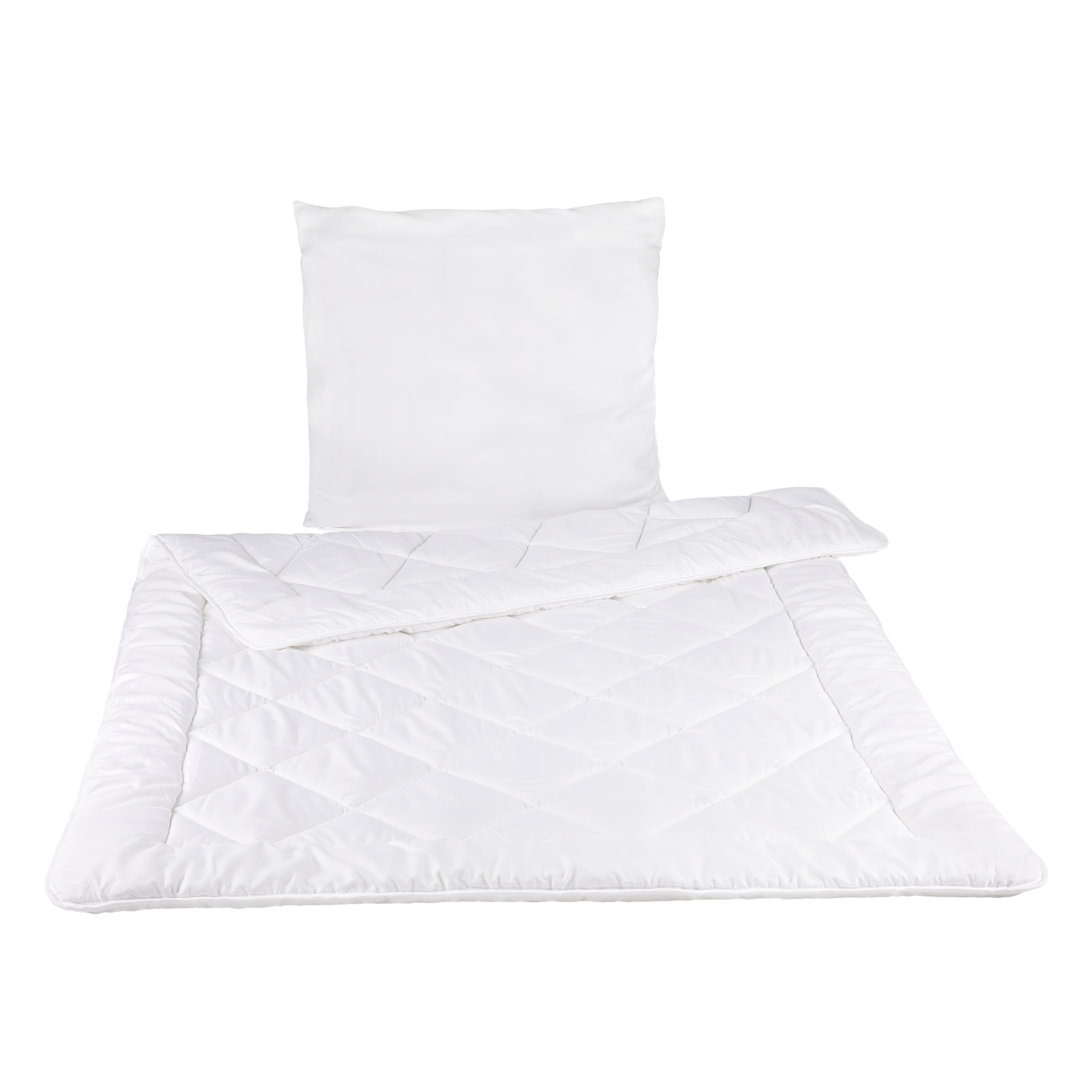Bettdecke Basic Set Allergikergeeignet Microfaser Steppdecke