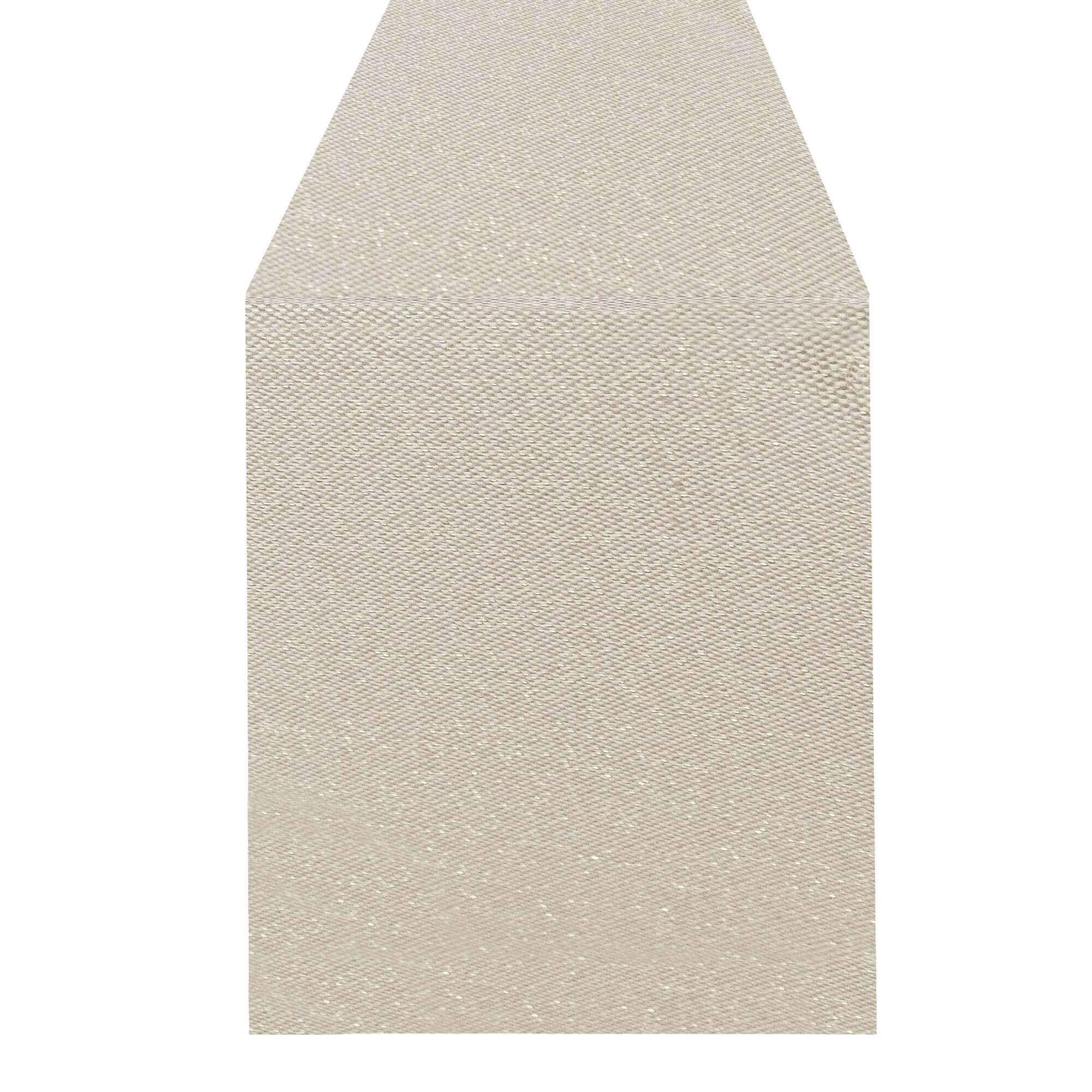 Moderno® Tischläufer Lurex Stein-Grau – Jacquard-Gewebe mit Glanzeffekt & Fleckschutz, festlich & abwaschbar