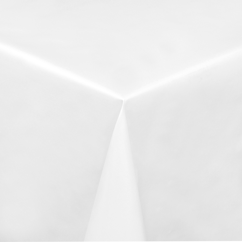 Tischdecke Abwaschbar Wachstuch Uni Weiss im Wunschmaß