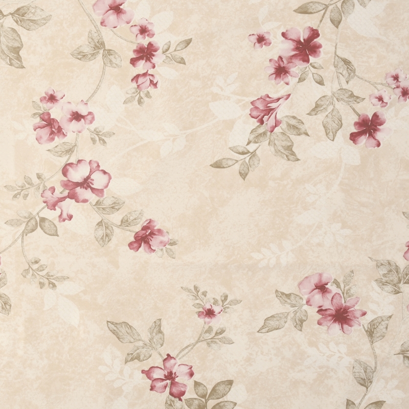 Tischdecke Abwaschbar Wachstuch Pfingstrose in Alt-Rosa im Wunschmaß