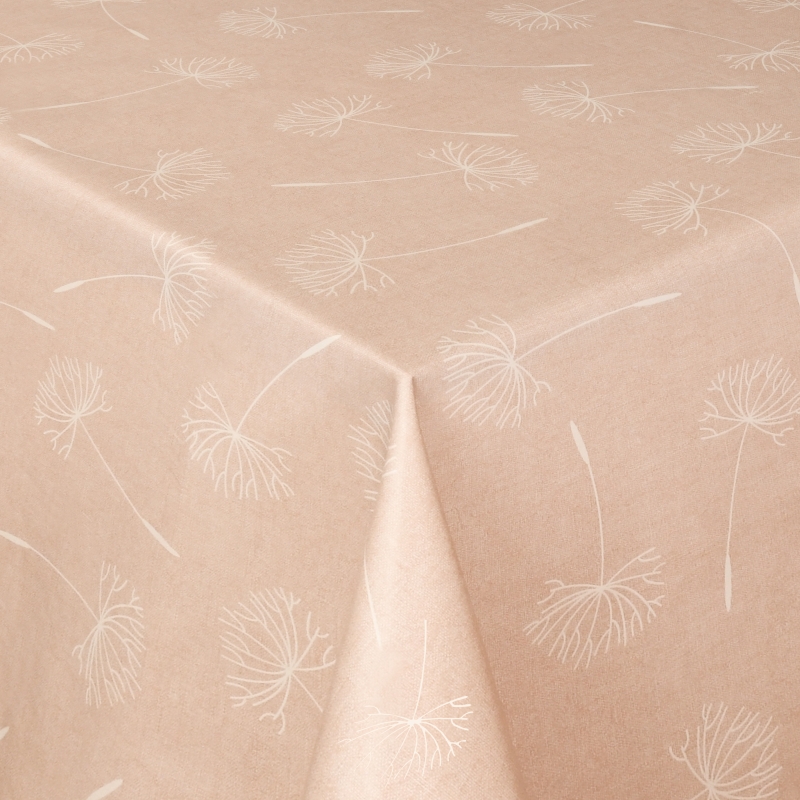 Tischdecke Abwaschbar Wachstuch Pusteblume in Rose im Wunschmaß Tischdecke Abwaschbar Wachstuch Pusteblume in Rose im Wunschmaß
