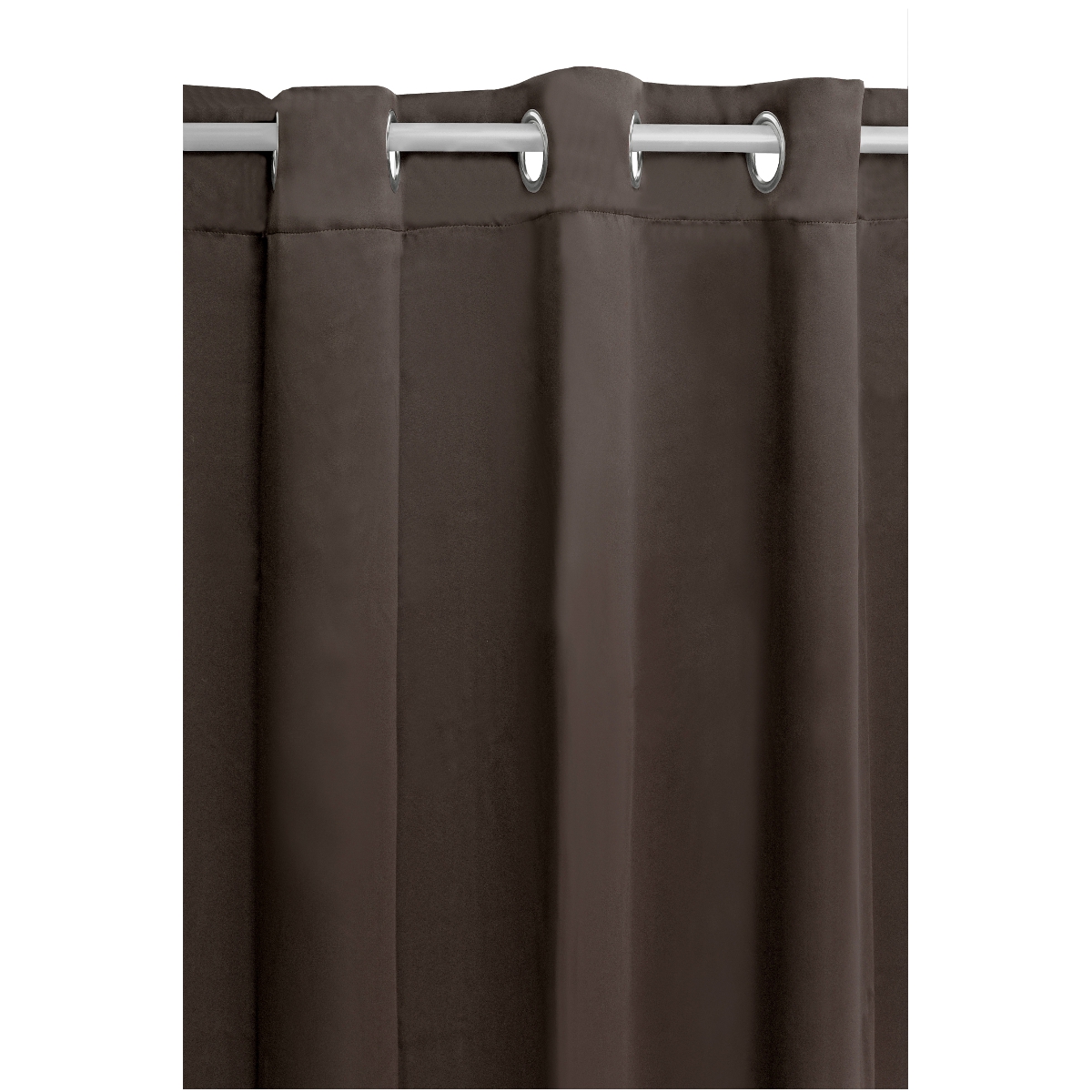 Vorhang Gardine Blickdicht Ösenschal Dekoschal Ösen in Braun Vorhang Gardine Blickdicht Ösenschal Dekoschal Ösen in Braun