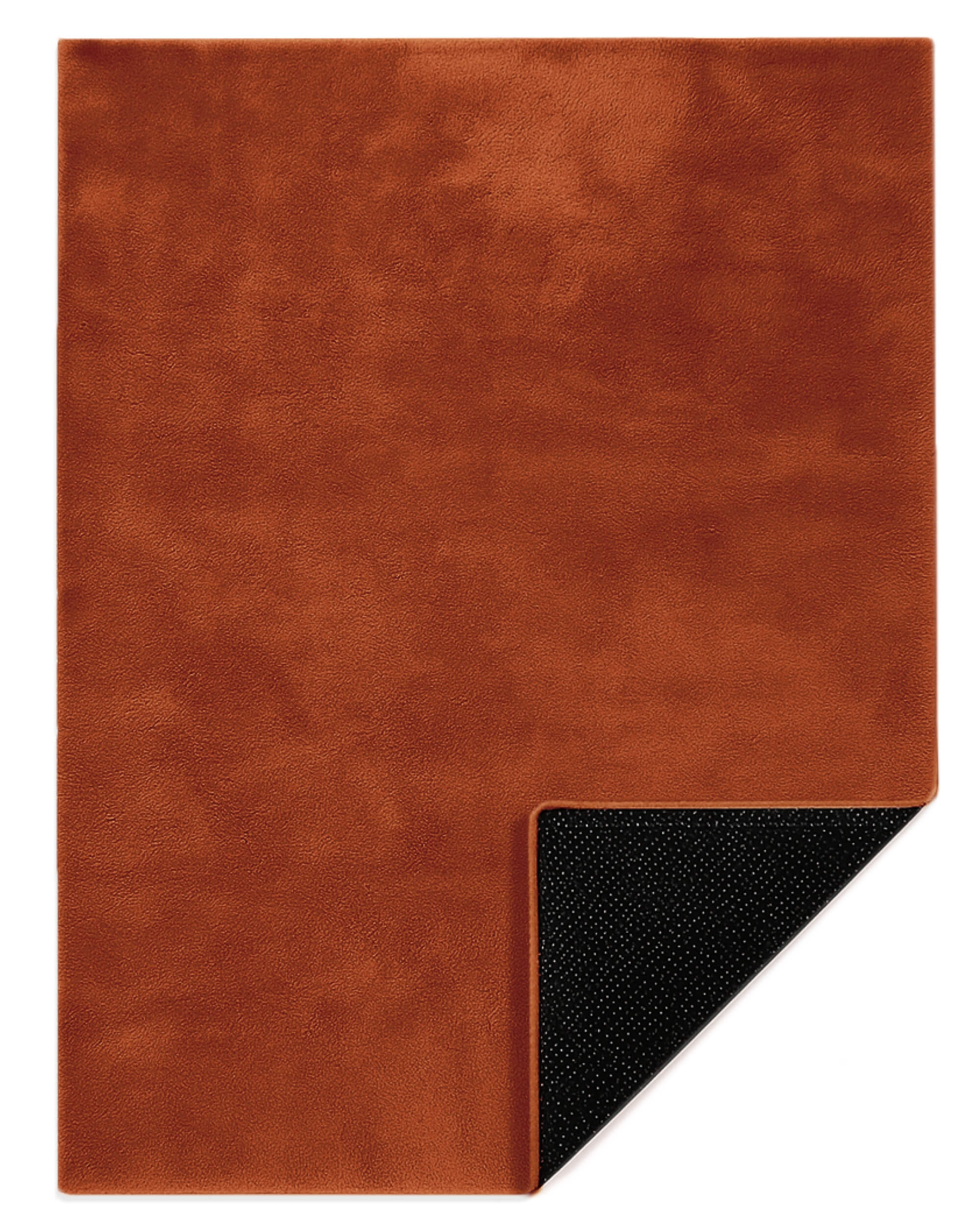Moderno® Kurzflor Teppich Kupfer – Weicher Wohnzimmer Teppich, modern & waschbar mit rutschhemmender Rückseite