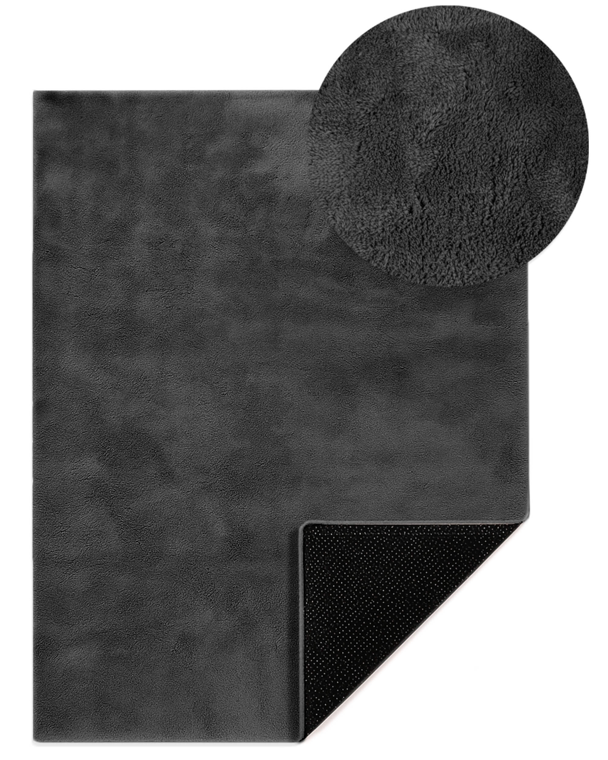 Moderno® Kurzflor Teppich Anthrazit – Weicher Wohnzimmer Teppich, modern & waschbar mit rutschhemmender Rückseite Moderno® Kurzflor Teppich Anthrazit – Weicher Wohnzimmer Teppich, modern & waschbar mit rutschhemmender Rückseite