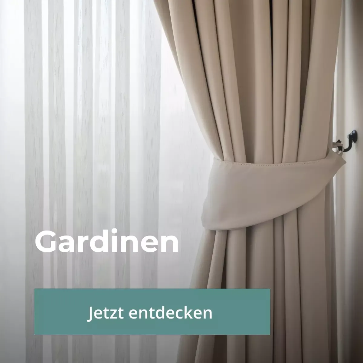 Entdecken Sie eine Vielzahl von Gardinen für Ihr Zuhause in verschiedenen Stilen und Materialien.