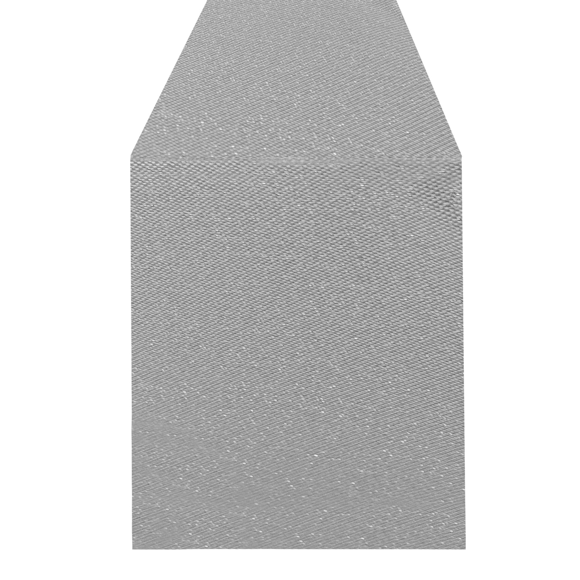 Moderno® Tischläufer Lurex Grau – Jacquard-Gewebe mit Glanzeffekt & Fleckschutz, elegant & abwaschbar Moderno® Tischläufer Lurex Grau – Jacquard-Gewebe mit Glanzeffekt & Fleckschutz, elegant & abwaschbar