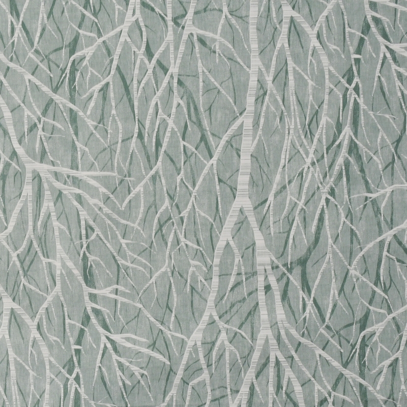 Tischdecke Abwaschbar Wachstuch Zweigkrone in Grau im Wunschmaß