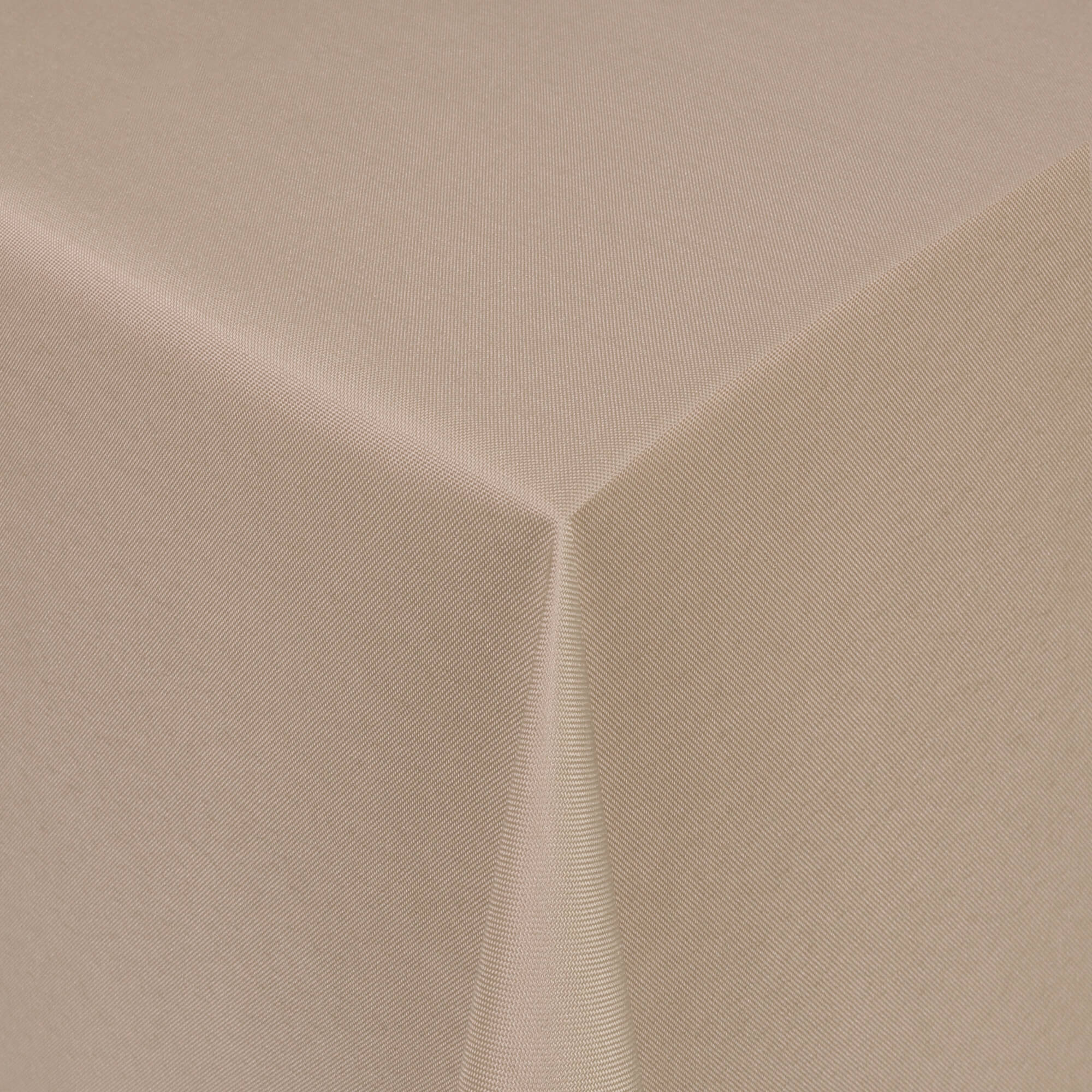 Sonderposten – Moderno® Damast-Tischdecke eckig 80x80 cm einfarbig in Hell-Braun