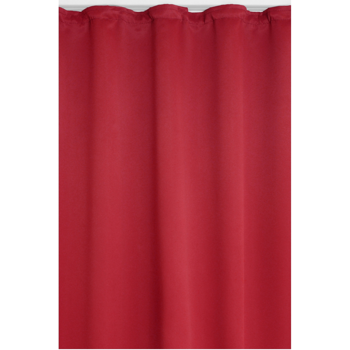 Vorhang Gardine Blickdicht Dekoschal Kräuselband in Rot Vorhang Gardine Blickdicht Dekoschal Kräuselband in Rot