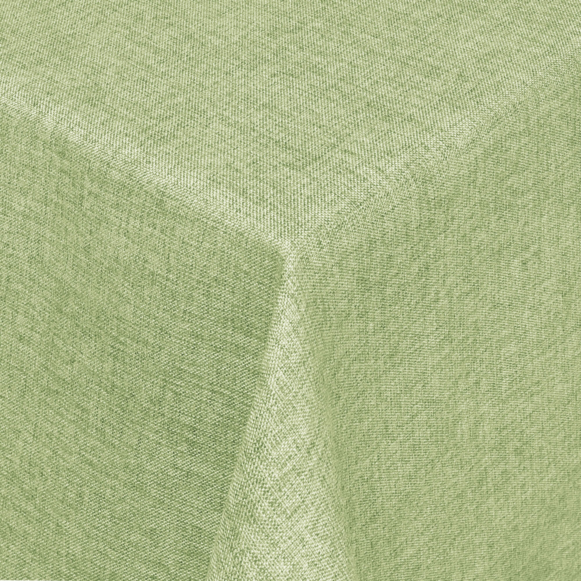 Moderno® Tischdecken Jacquard-Gewebe mit Fleckschutz Leinen-Optik Lind-Grün