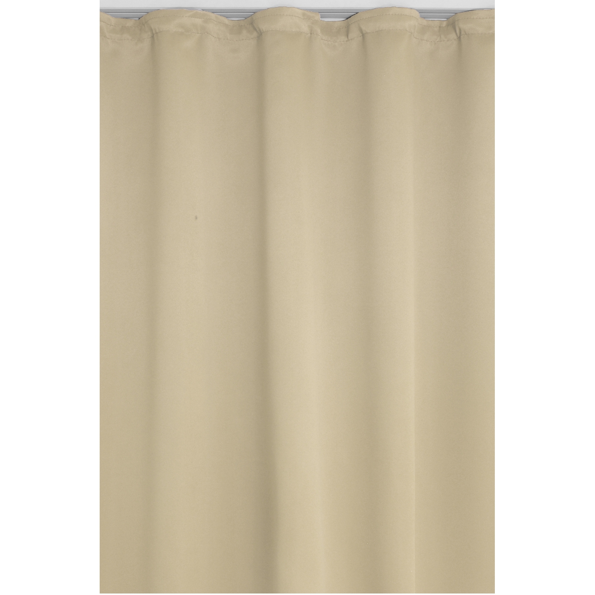 Vorhang Gardine Blickdicht Dekoschal Kräuselband in Hell-Beige Vorhang Gardine Blickdicht Dekoschal Kräuselband in Hell-Beige