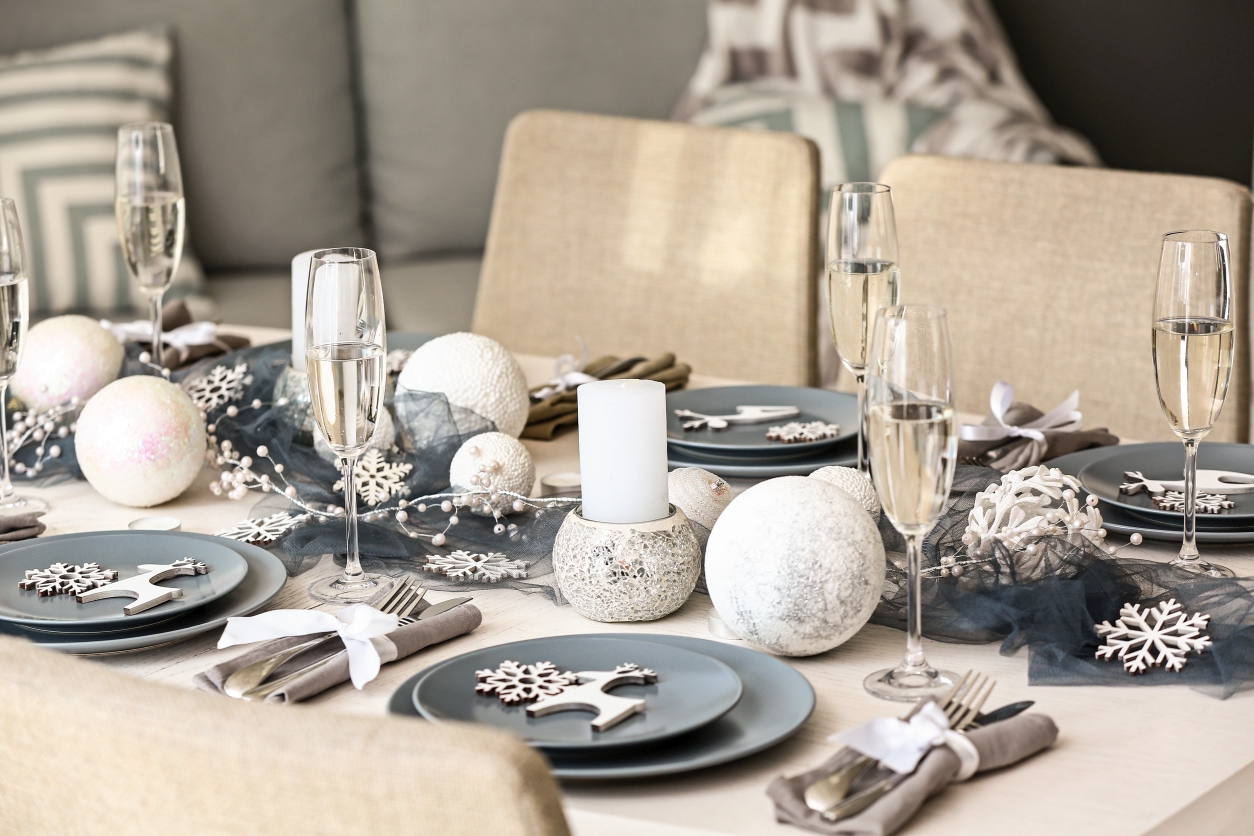 Die weihnachtliche Festtafel Die weihnachtliche Festtafel