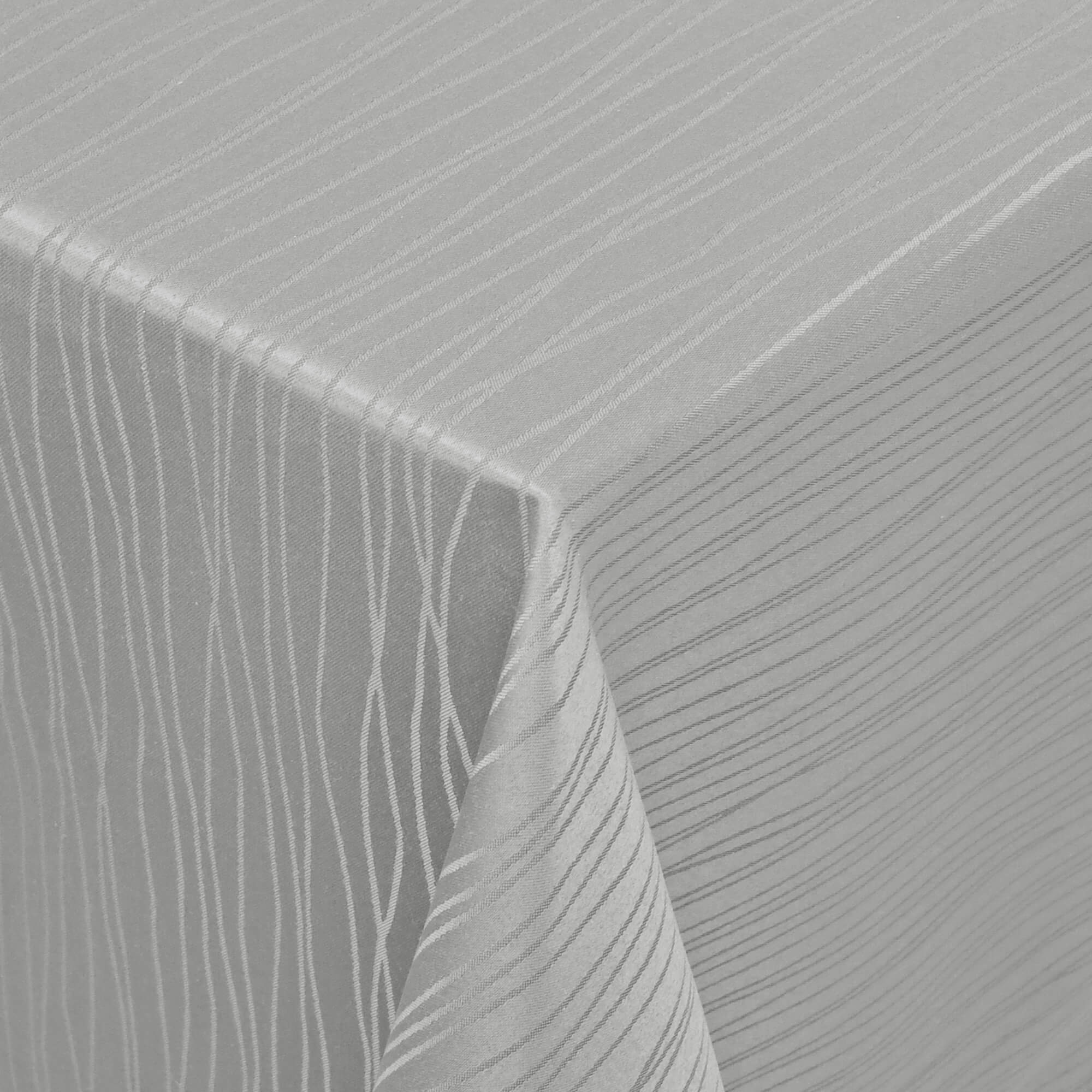 Sonderposten – Moderno® Damast-Tischdecke eckig 80x80 cm Sultan in Grau