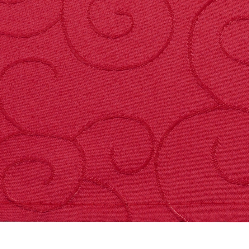 Tischdecken Damast Eckig mit Saum Ornamente Wein-Rot Tischdecken Damast Eckig mit Saum Ornamente Wein-Rot