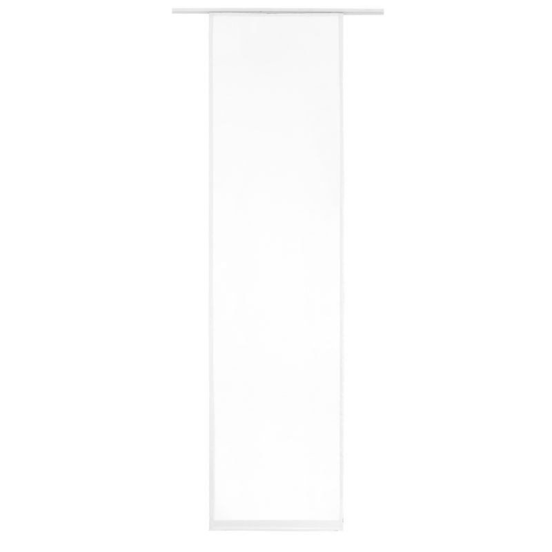 Schiebegardine Schiebevorhang Gardine Uni Weiss