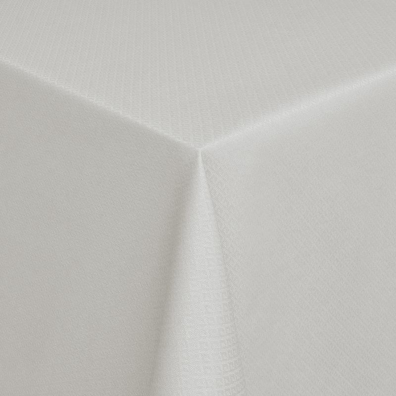 Tischdecken Modica Jaquard-Gewebe in Grau mit Fleckschutz Tischdecken Modica Jaquard-Gewebe in Grau mit Fleckschutz