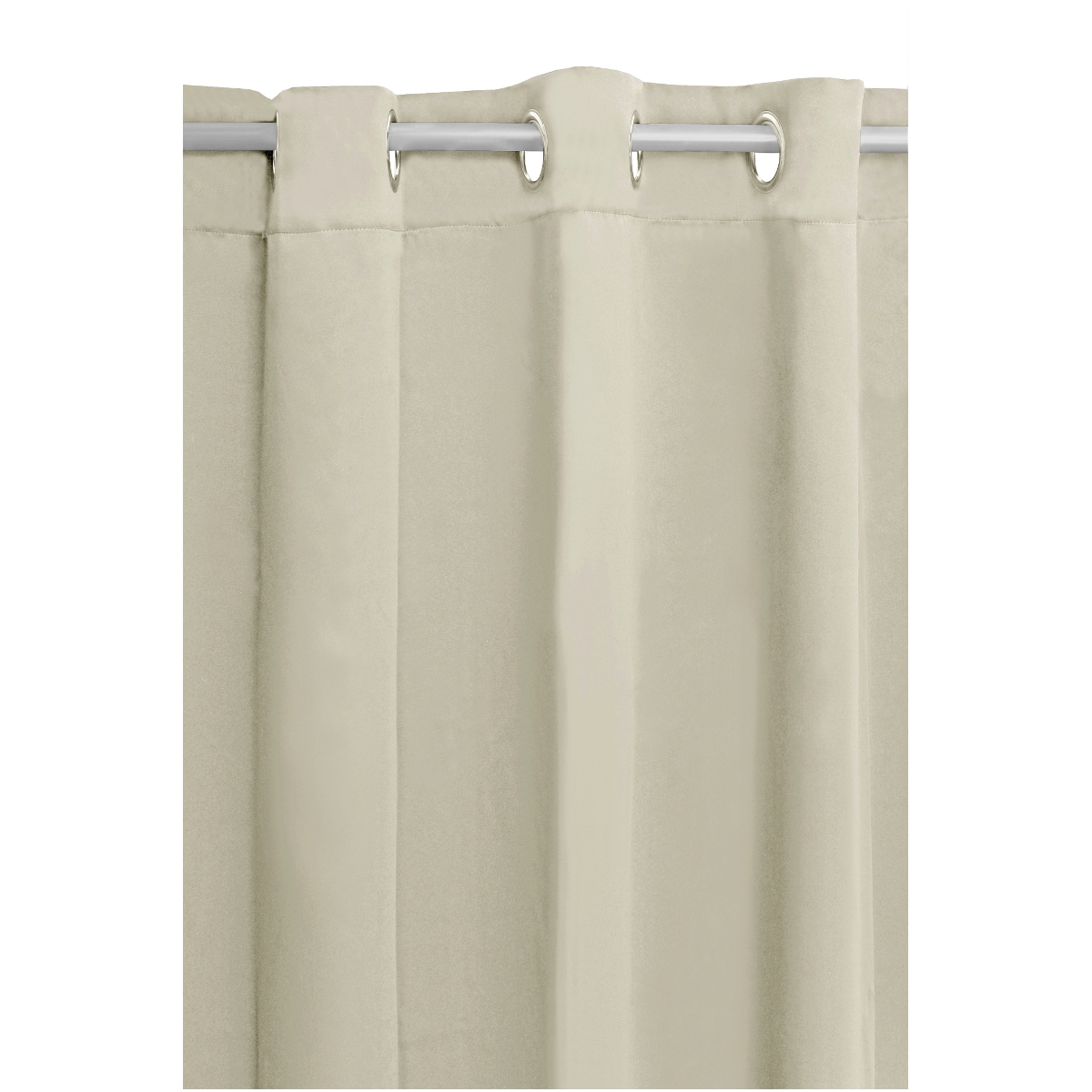 Vorhang Gardine Blickdicht Ösenschal Dekoschal Ösen in Hell-Beige Vorhang Gardine Blickdicht Ösenschal Dekoschal Ösen in Hell-Beige