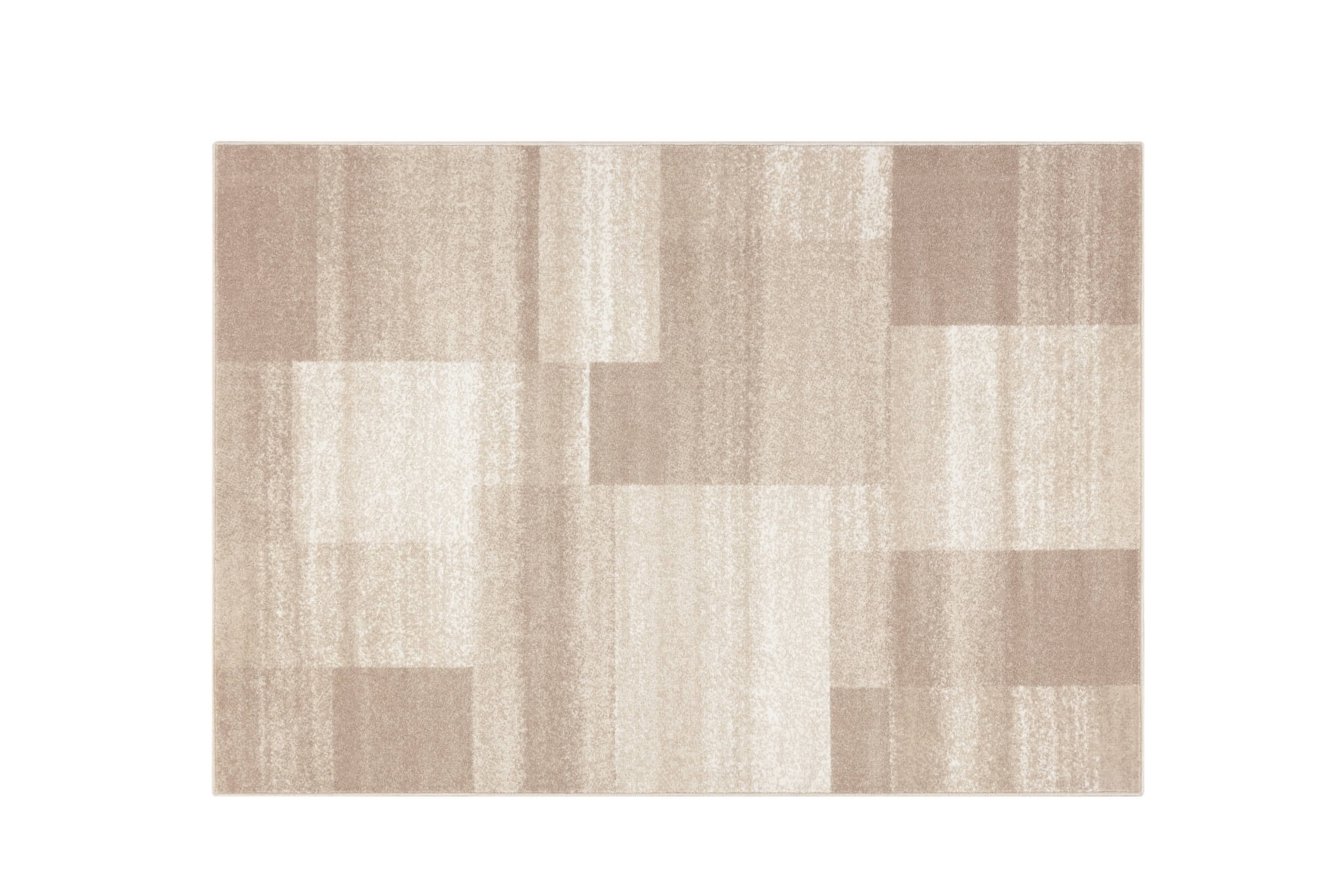 Teppich Ylva – Beige mit dezenter Linienoptik – Kurzflor – zeitlos & pflegeleicht für jeden Raum