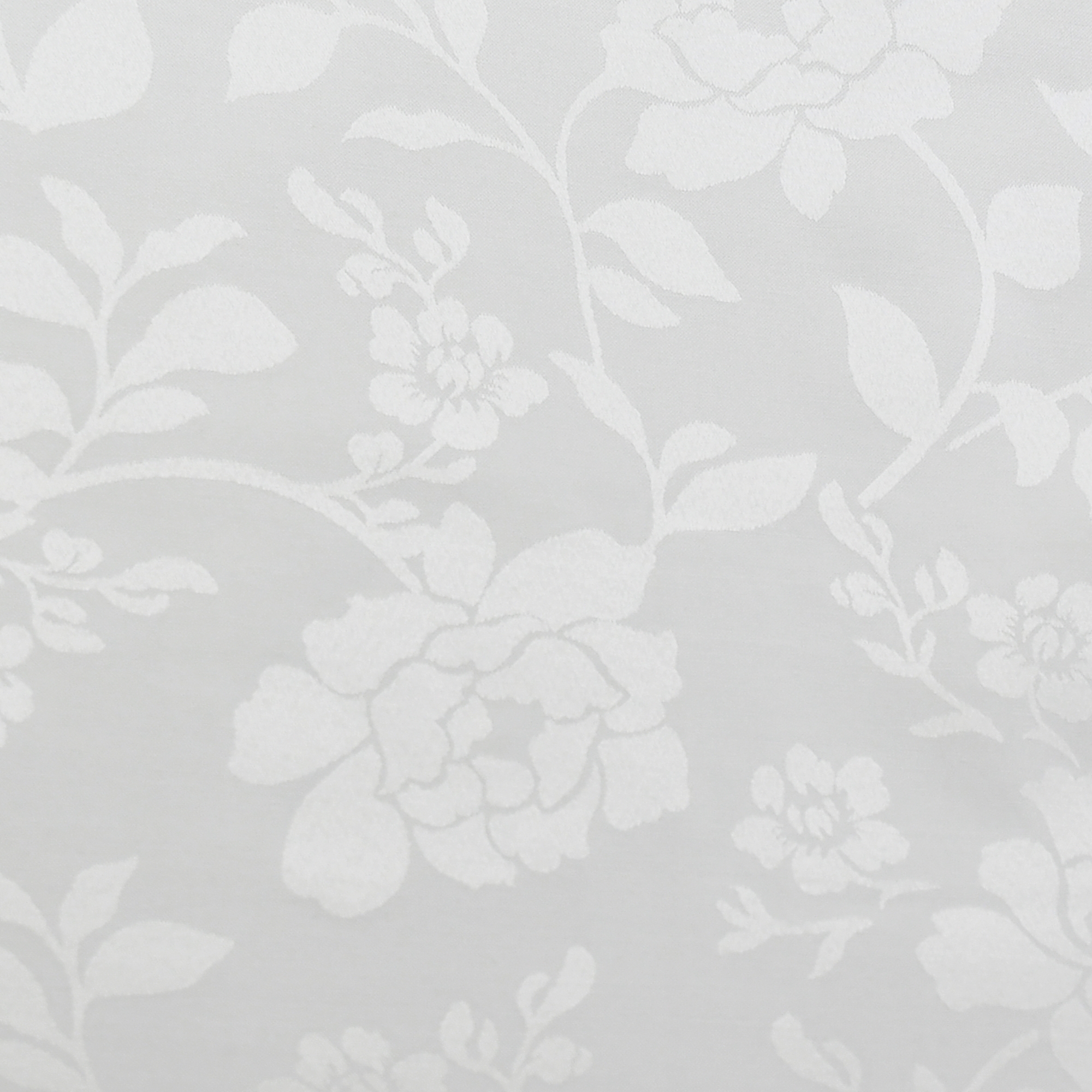 Tischdecken Sassari Jaquard-Gewebe in Woll-Weiss mit Fleckschutz Tischdecken Sassari Jaquard-Gewebe in Woll-Weiss mit Fleckschutz