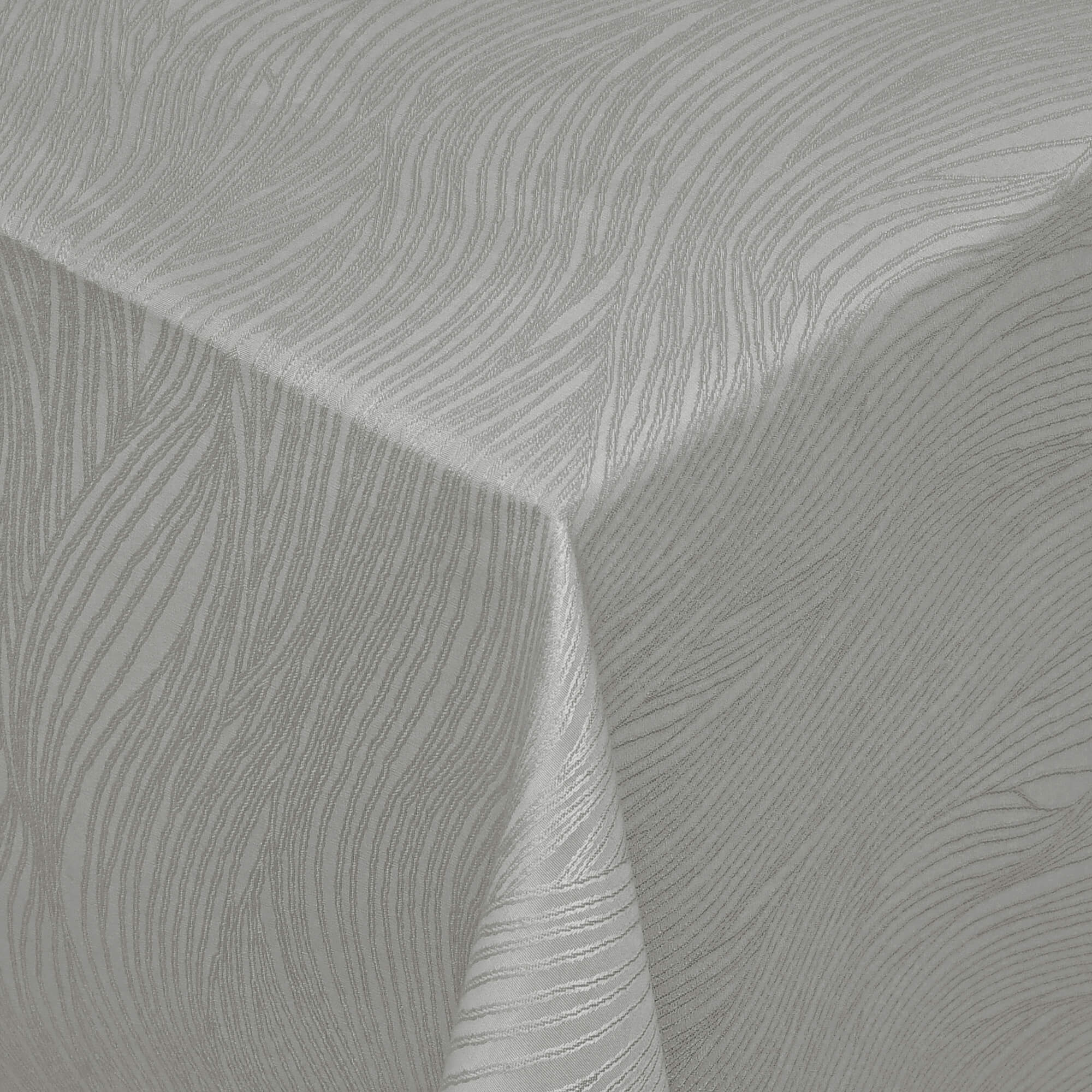 Sonderposten – Moderno® Damast-Tischdecke eckig 80x80 cm Fantasia in Grau