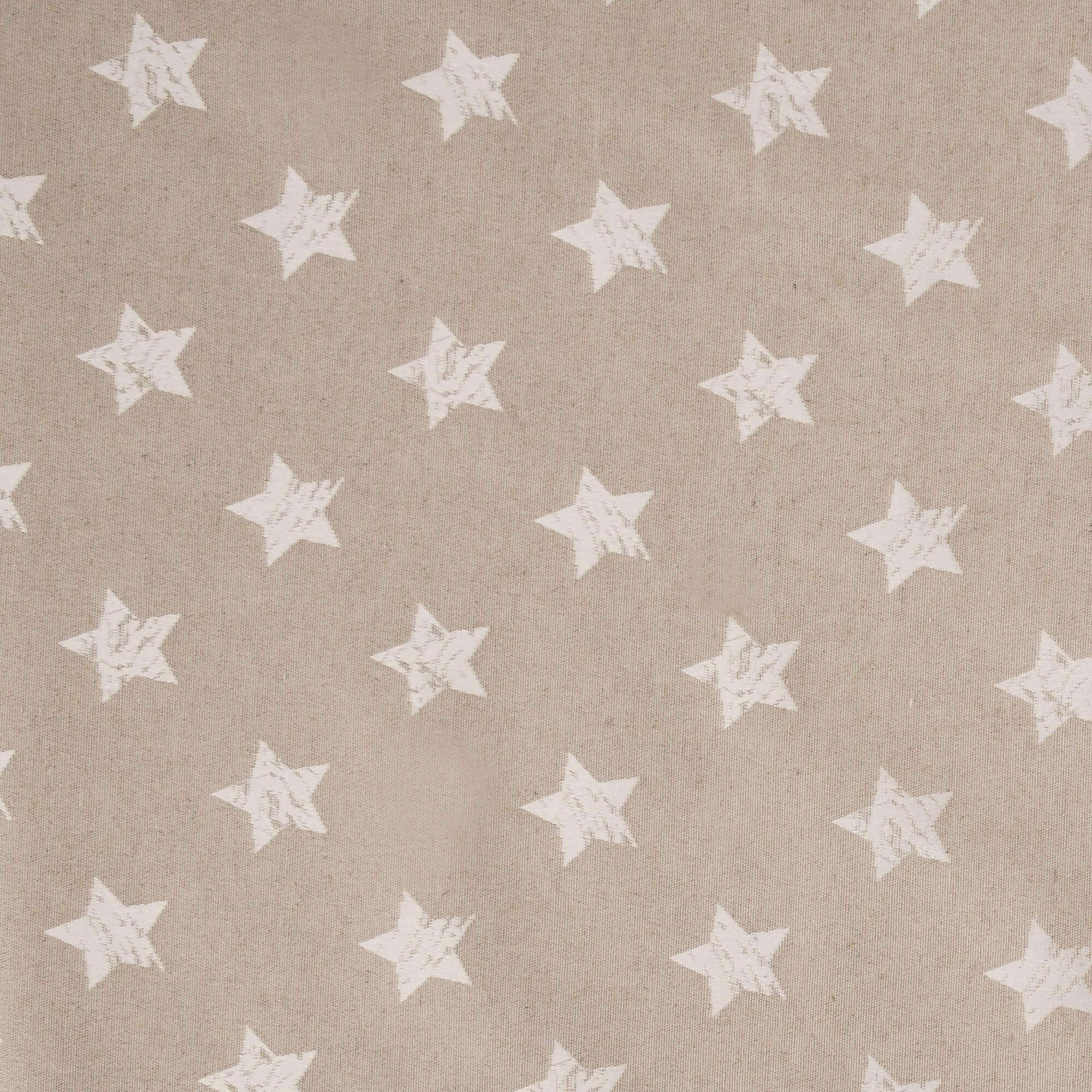 Moderno® Tischläufer Weihnachten Sterne Hellbraun-Weiß – Jacquard-Gewebe mit Fleckschutz, festlich & abwaschbar Moderno® Tischläufer Weihnachten Sterne Hellbraun-Weiß – Jacquard-Gewebe mit Fleckschutz, festlich & abwaschbar