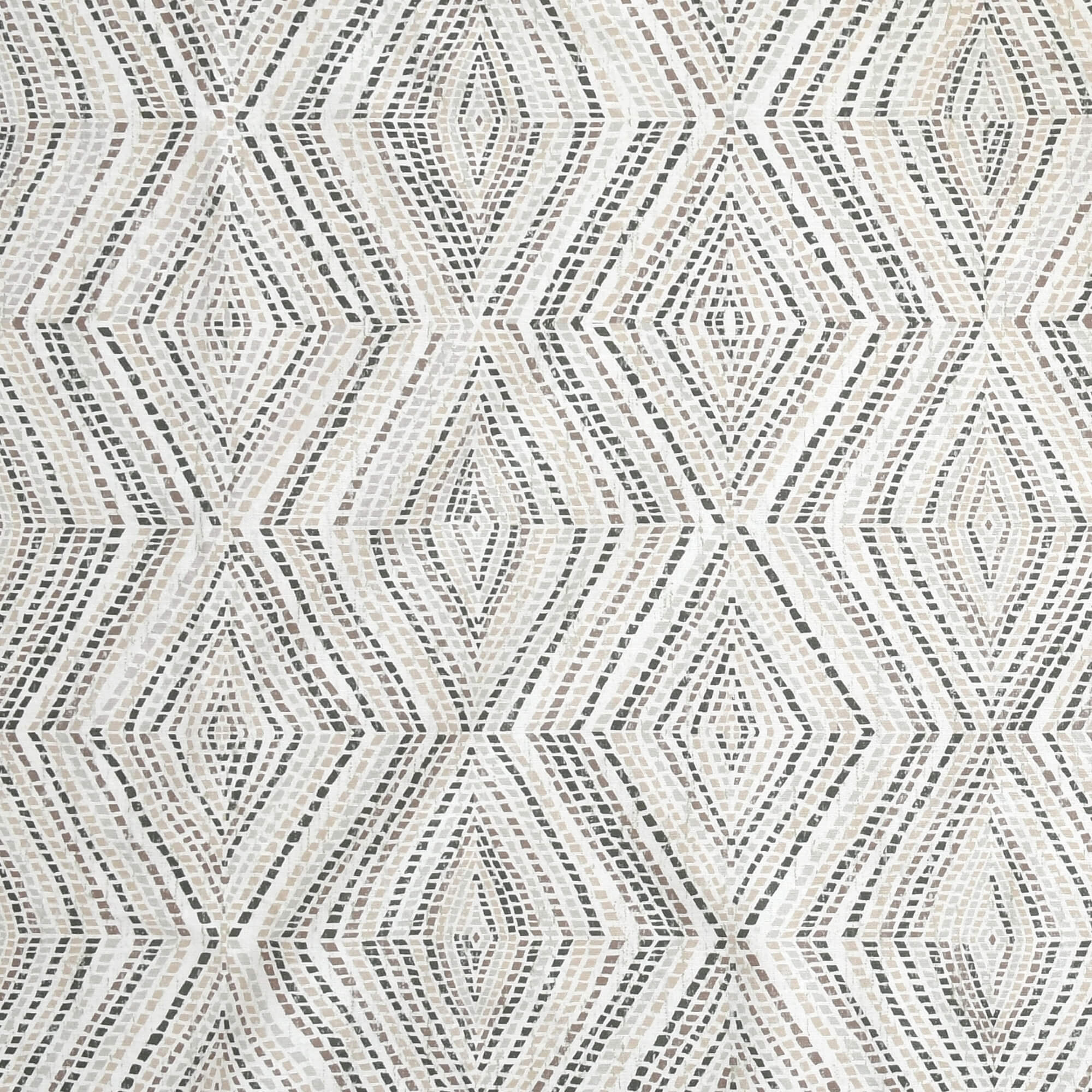 Moderno® Abwaschbare Tischdecke mit Fleckschutz - Leinenoptik, Geometrisches Mosaik Beige-Grau Moderno® Abwaschbare Tischdecke mit Fleckschutz - Leinenoptik, Geometrisches Mosaik Beige-Grau