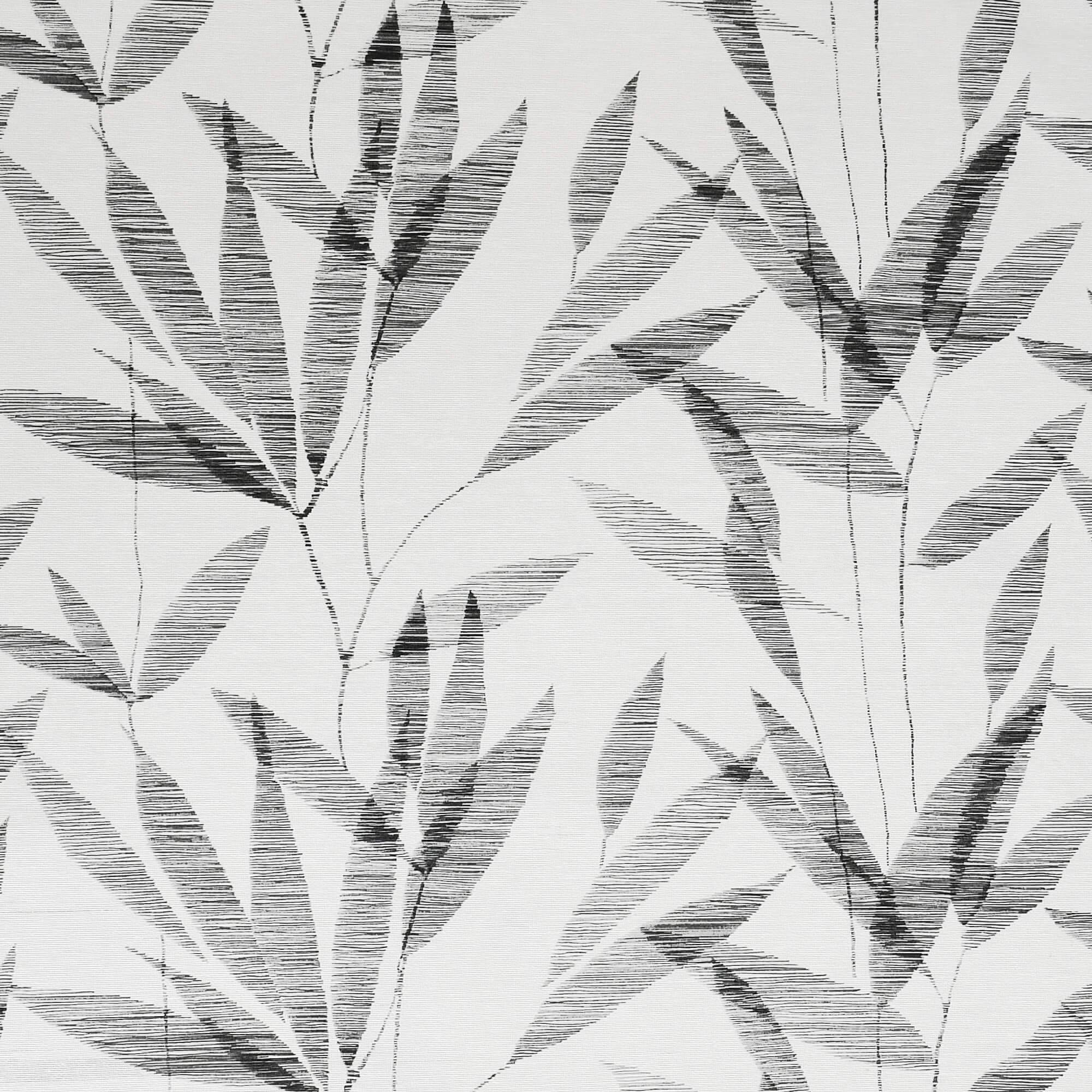 Moderno® Abwaschbare Tischdecke mit Fleckschutz - Leinenoptik, Bambuszweige in Schwarz-Weiss Moderno® Abwaschbare Tischdecke mit Fleckschutz - Leinenoptik, Bambuszweige in Schwarz-Weiss