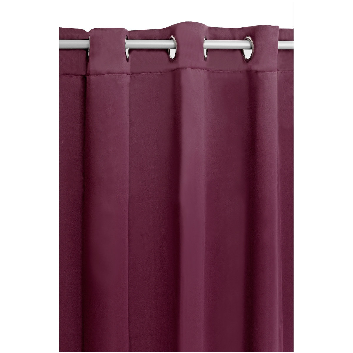 Vorhang Gardine Blickdicht Ösenschal Dekoschal Ösen in Wein-Rot Vorhang Gardine Blickdicht Ösenschal Dekoschal Ösen in Wein-Rot